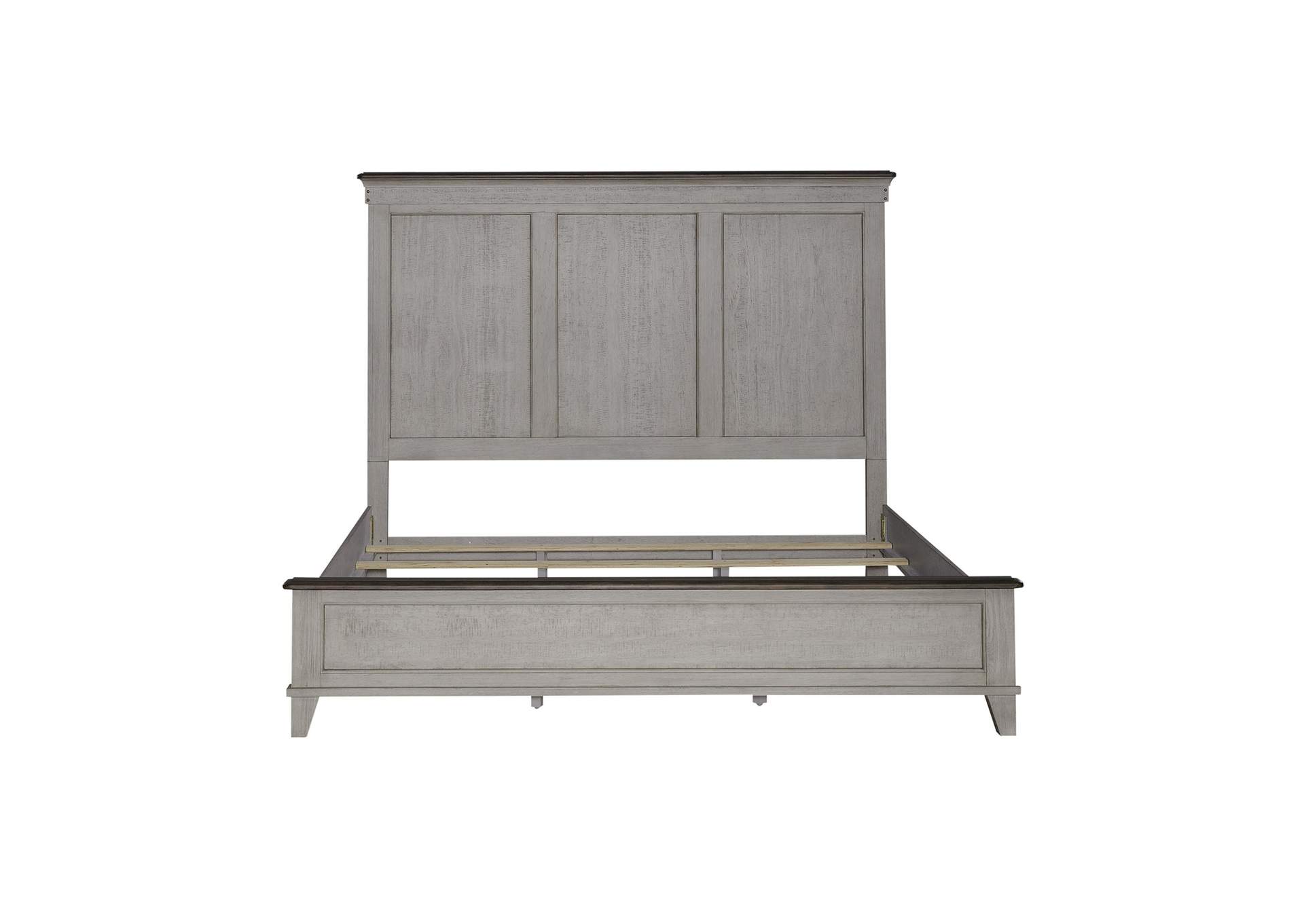 Ivy Hollow King Panel Bed, Dresser & Mirror, Chest,Liberty