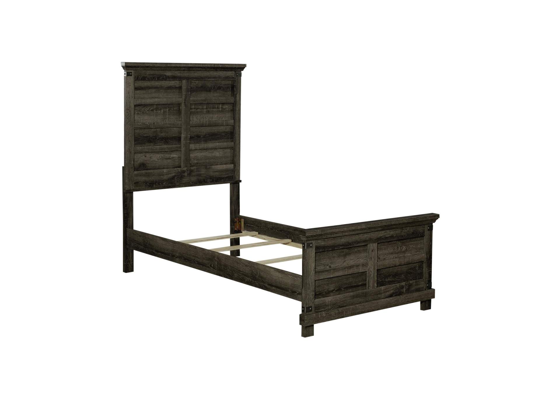 Lakeside Haven Opt Twin Panel Bed,Liberty