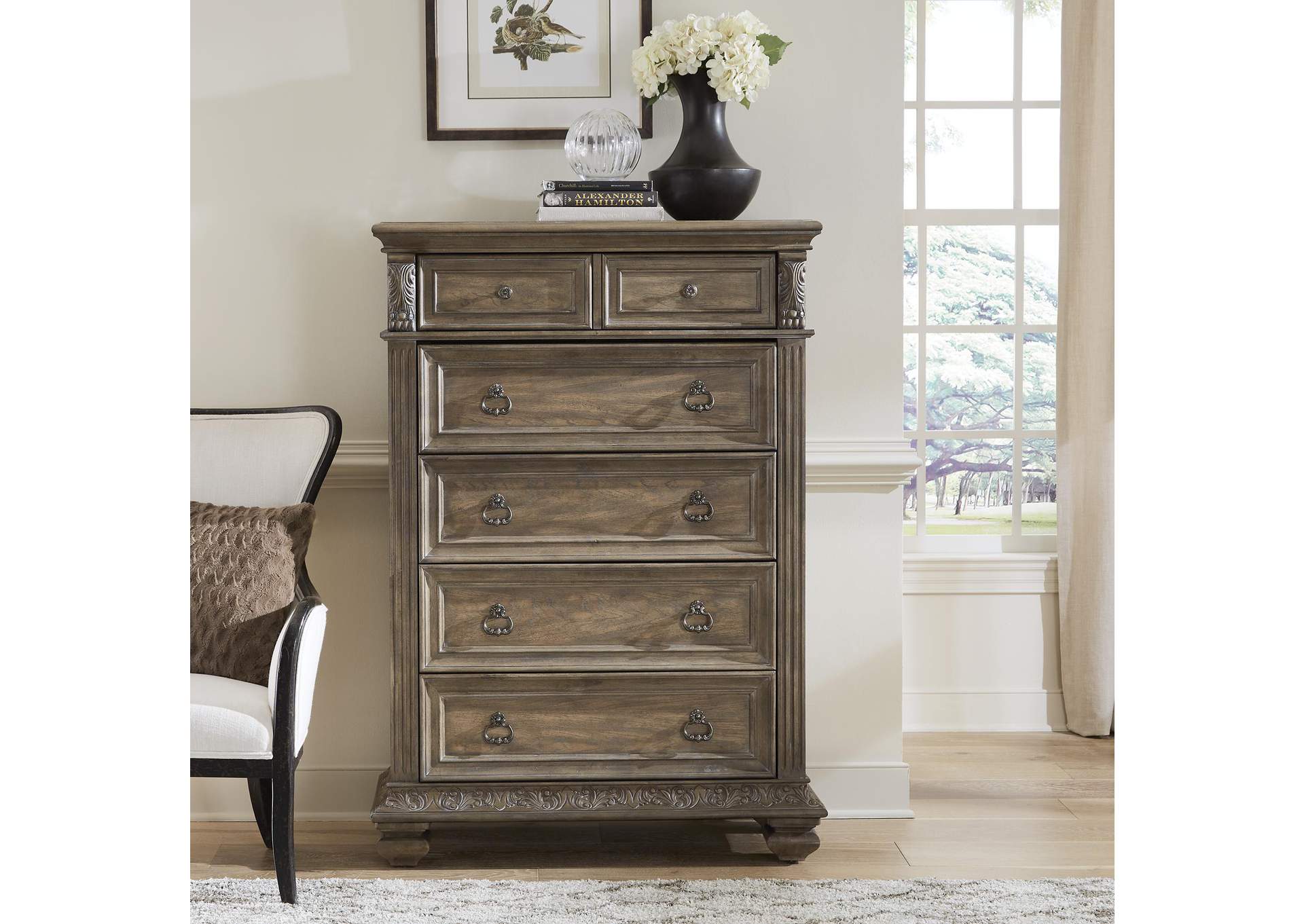 Carlisle Court 5 Drawer Chest,Liberty