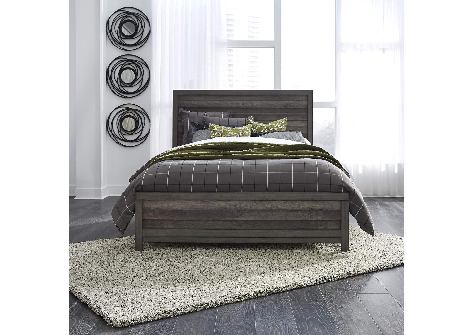 Tanners Creek King Panel Bed,Liberty