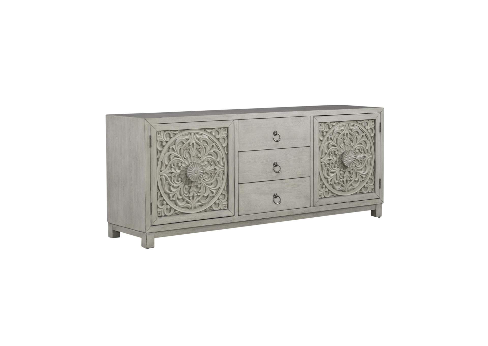 Sundance 2 Door 3 Drawer Accent Cabinet,Liberty