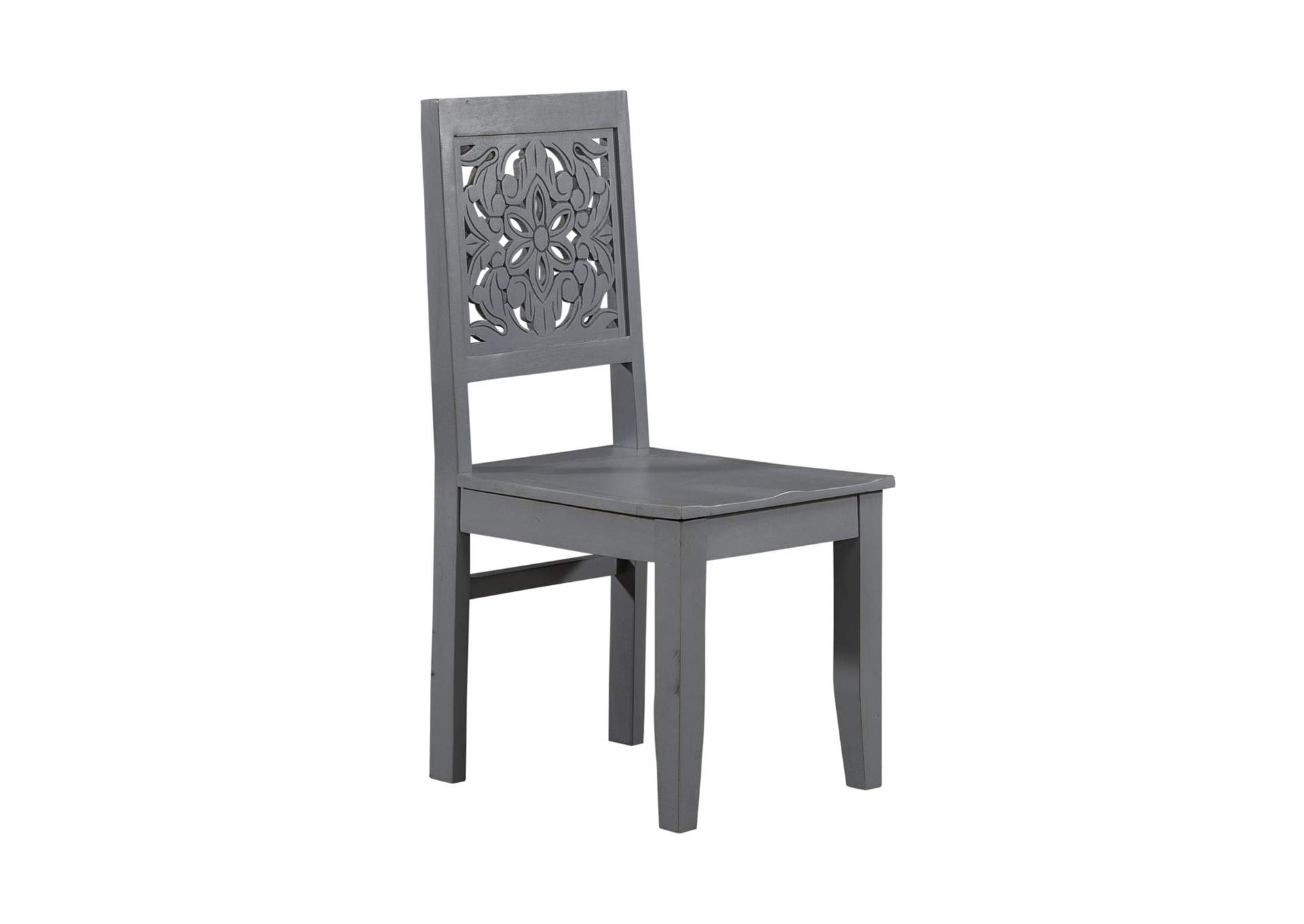 Trellis Lane Accent Chair - Grey,Liberty