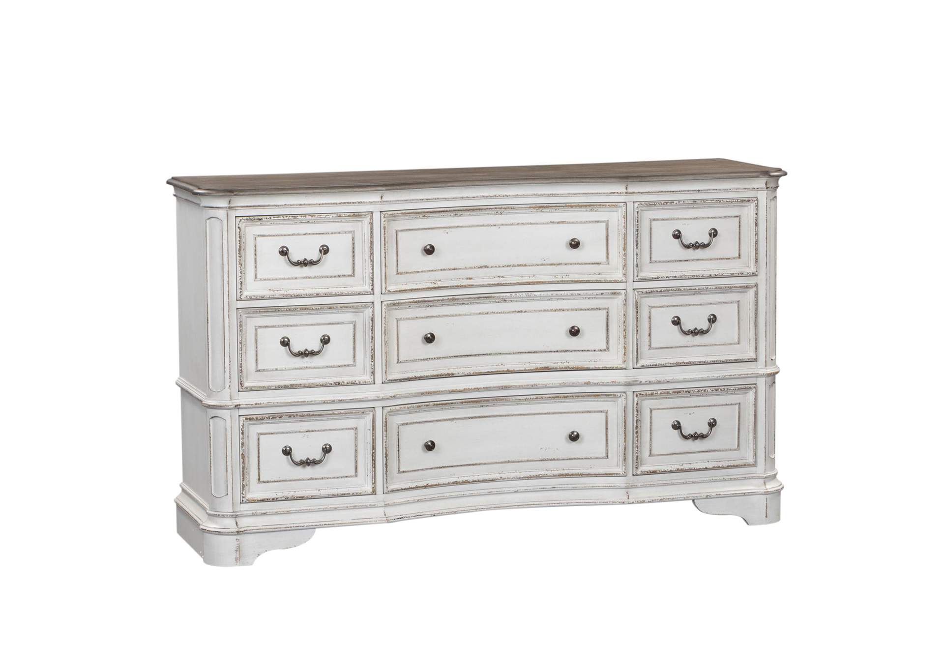 Magnolia Manor 9 Drawer Dresser,Liberty