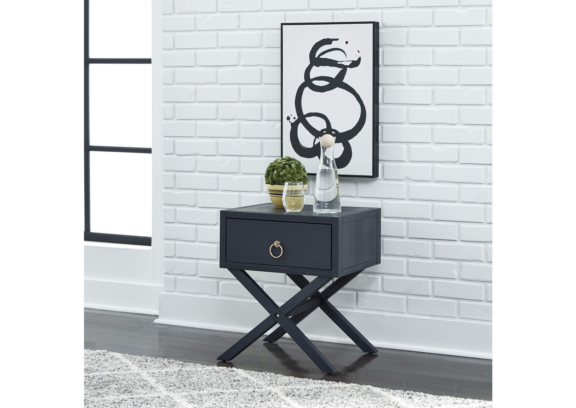 East End 1 Drawer Accent Table,Liberty