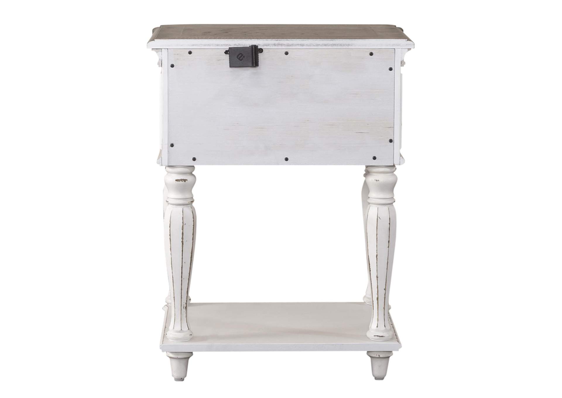 Magnolia Manor Leg Nightstand,Liberty