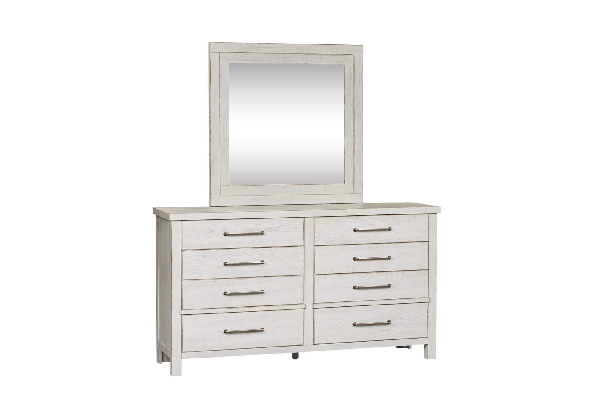 Modern Farmhouse Dresser & Mirror,Liberty