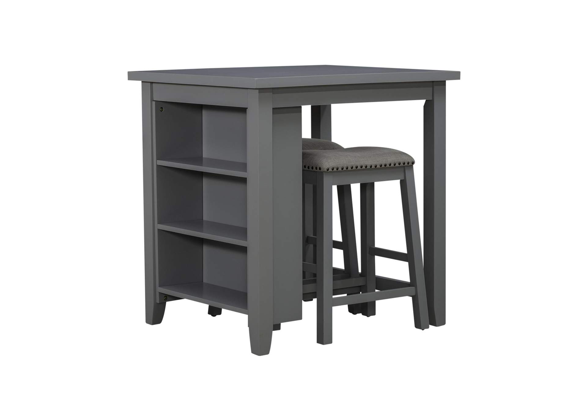 Brook Creek 3 Piece Counter Set,Liberty