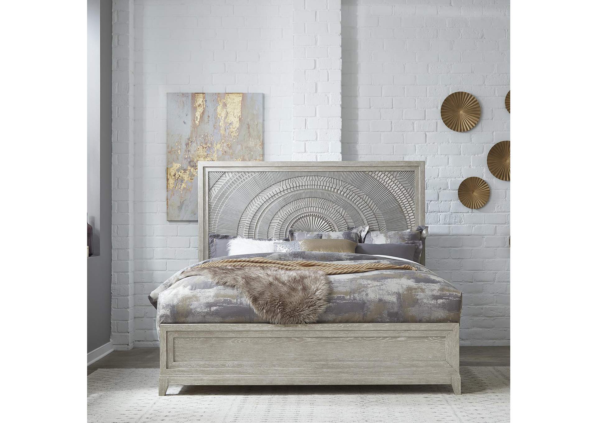 Belmar California King Panel Bed,Liberty