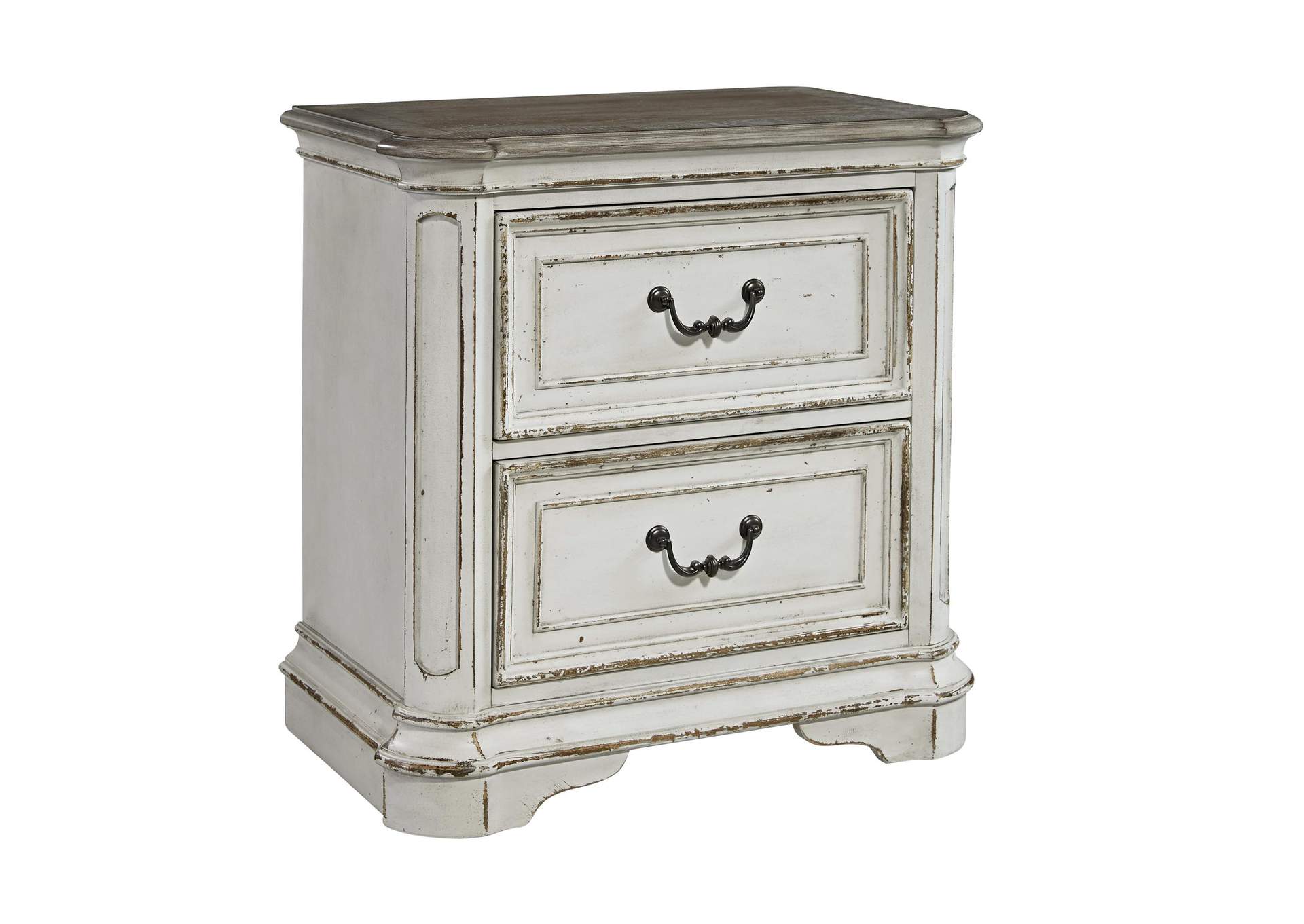 Magnolia Manor 2 Drawer Nightstand,Liberty