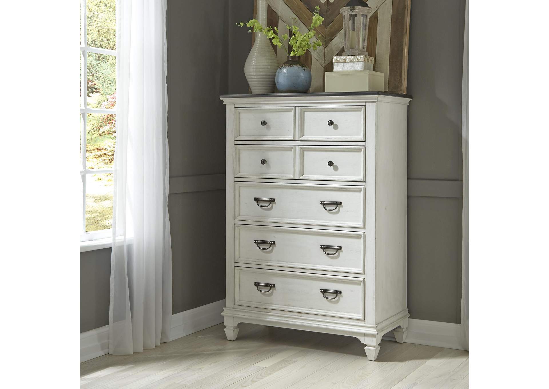 Allyson Park 5 Drawer Chest,Liberty