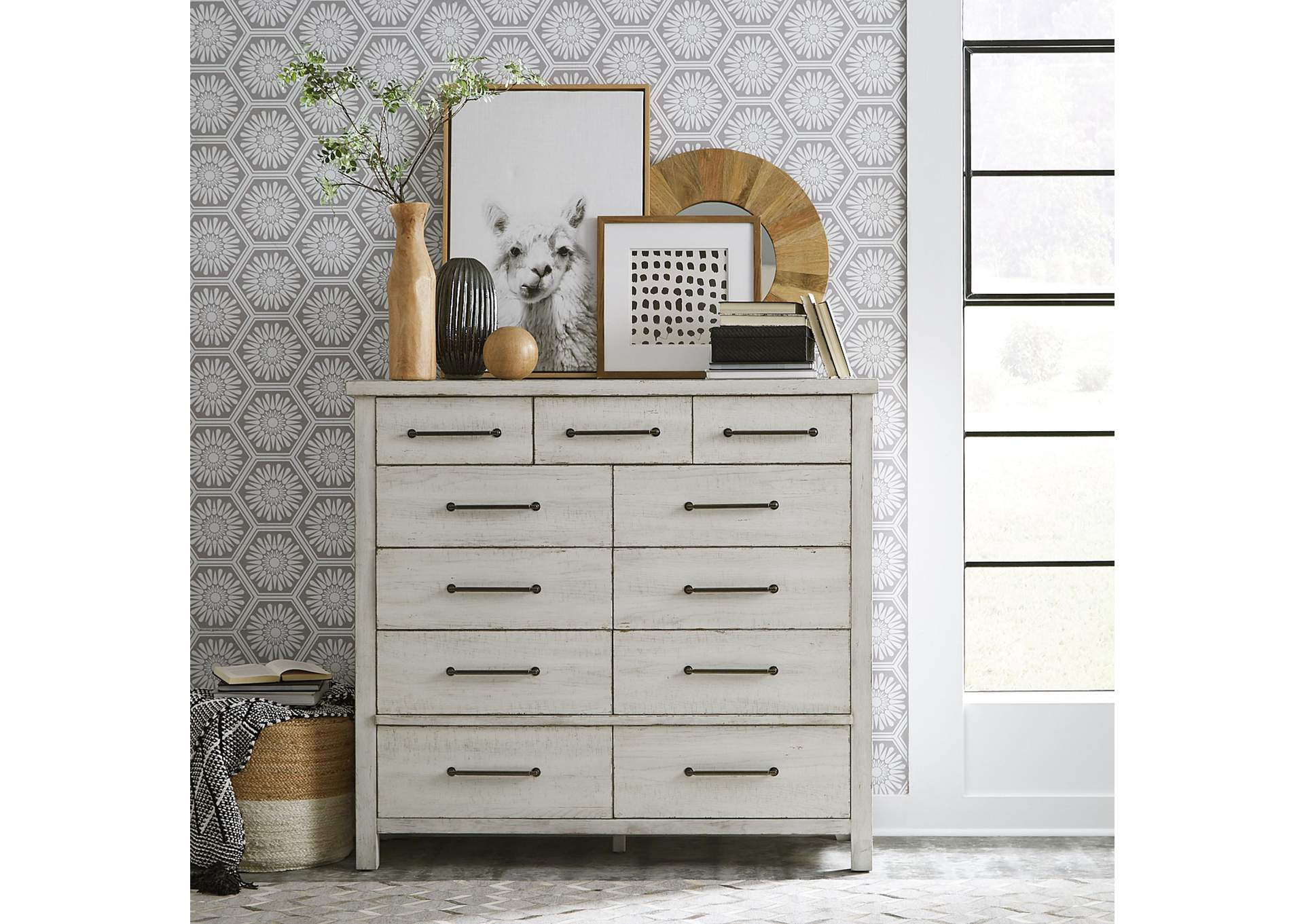 Modern Farmhouse 11 Drawer Chesser,Liberty