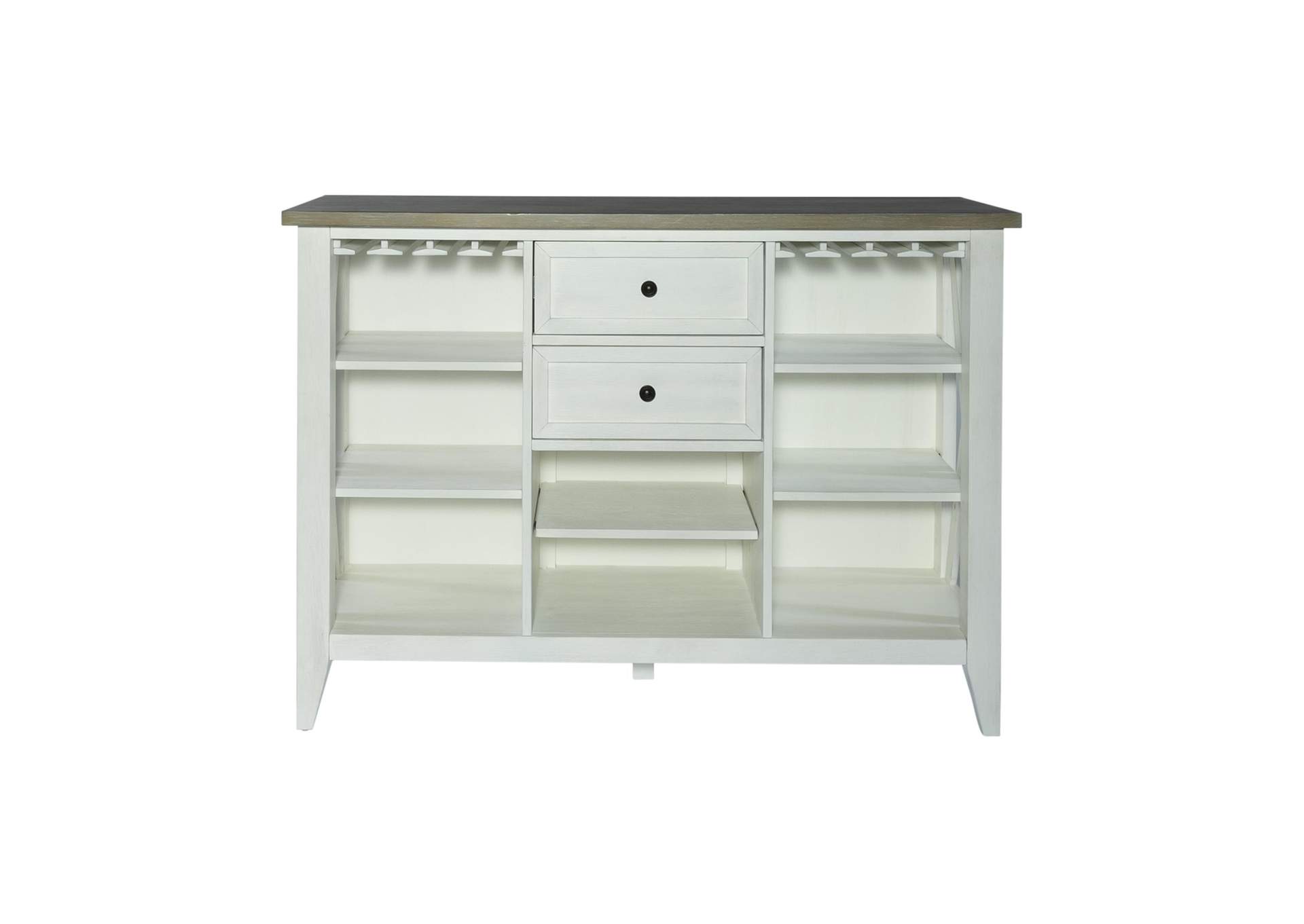 Lakeshore Server - White,Liberty