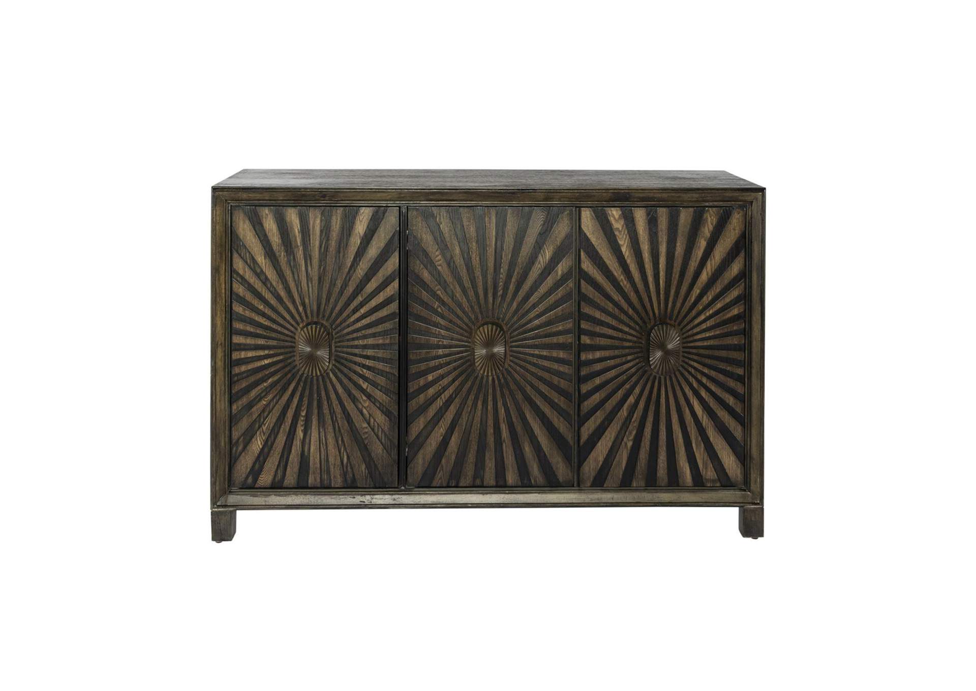 Chaucer 3 Door Accent Cabinet,Liberty