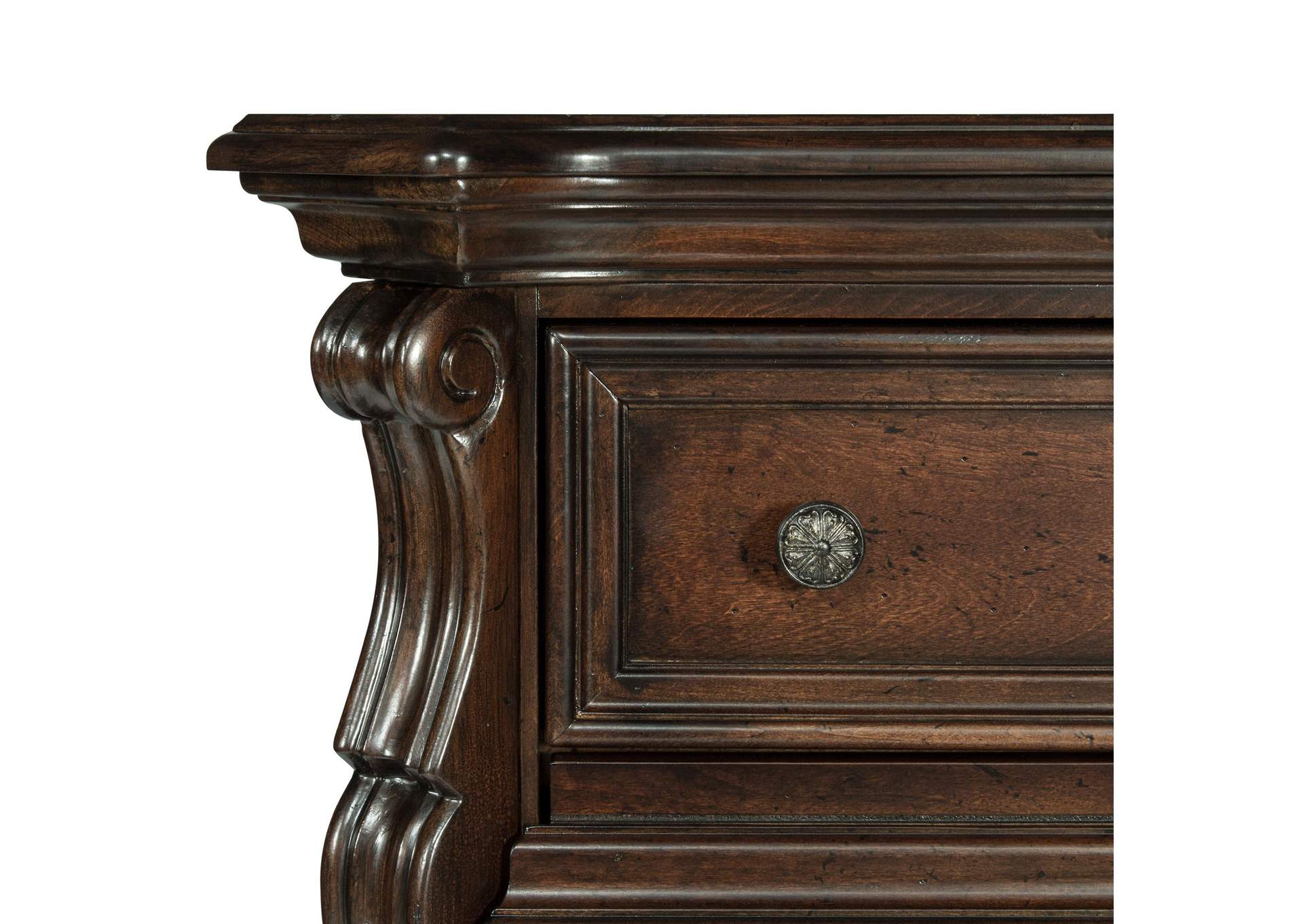 Arbor Place Queen Sleigh Bed, Dresser & Mirror,Liberty