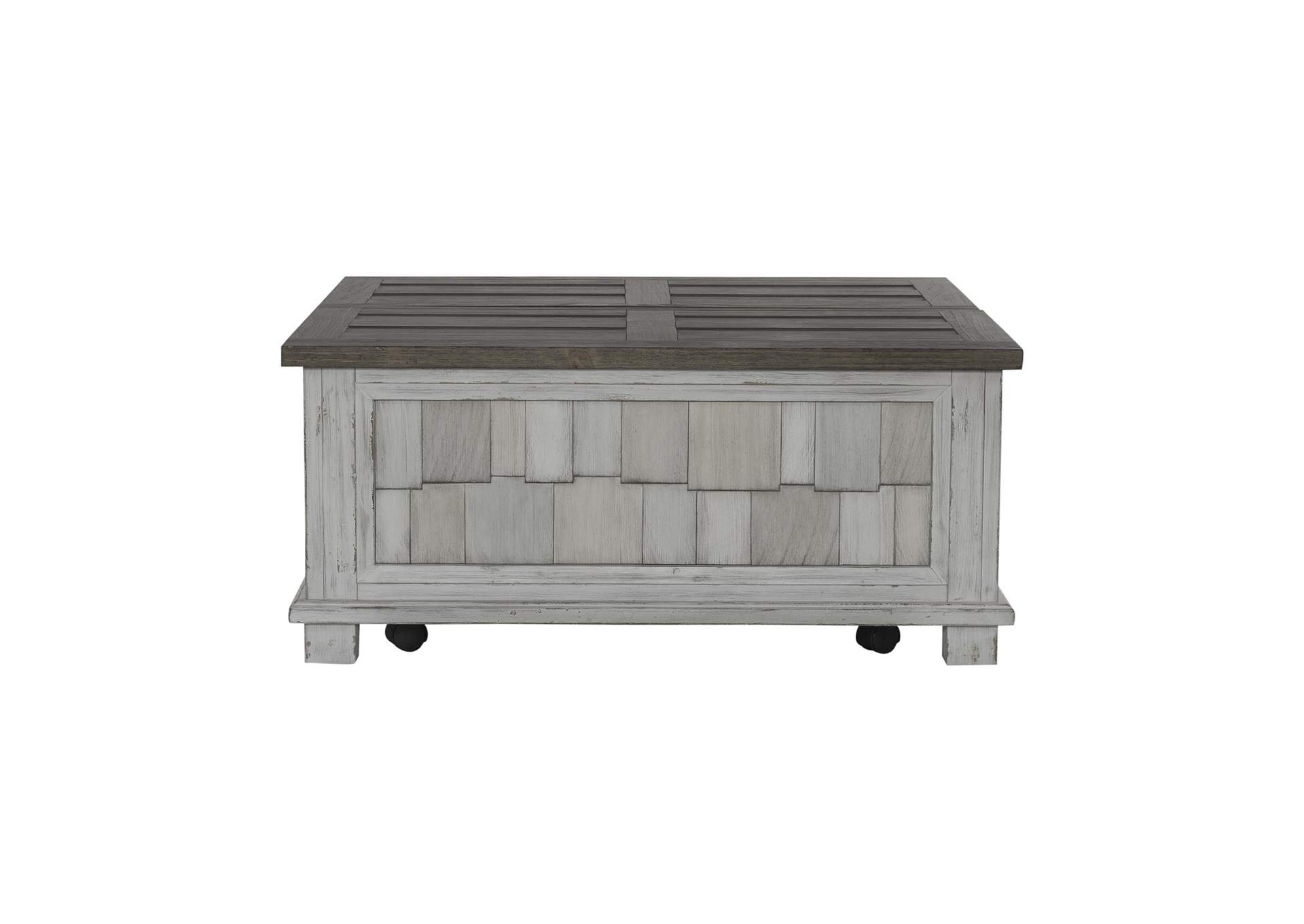 River Place Lift Top Storage Cocktail Table,Liberty