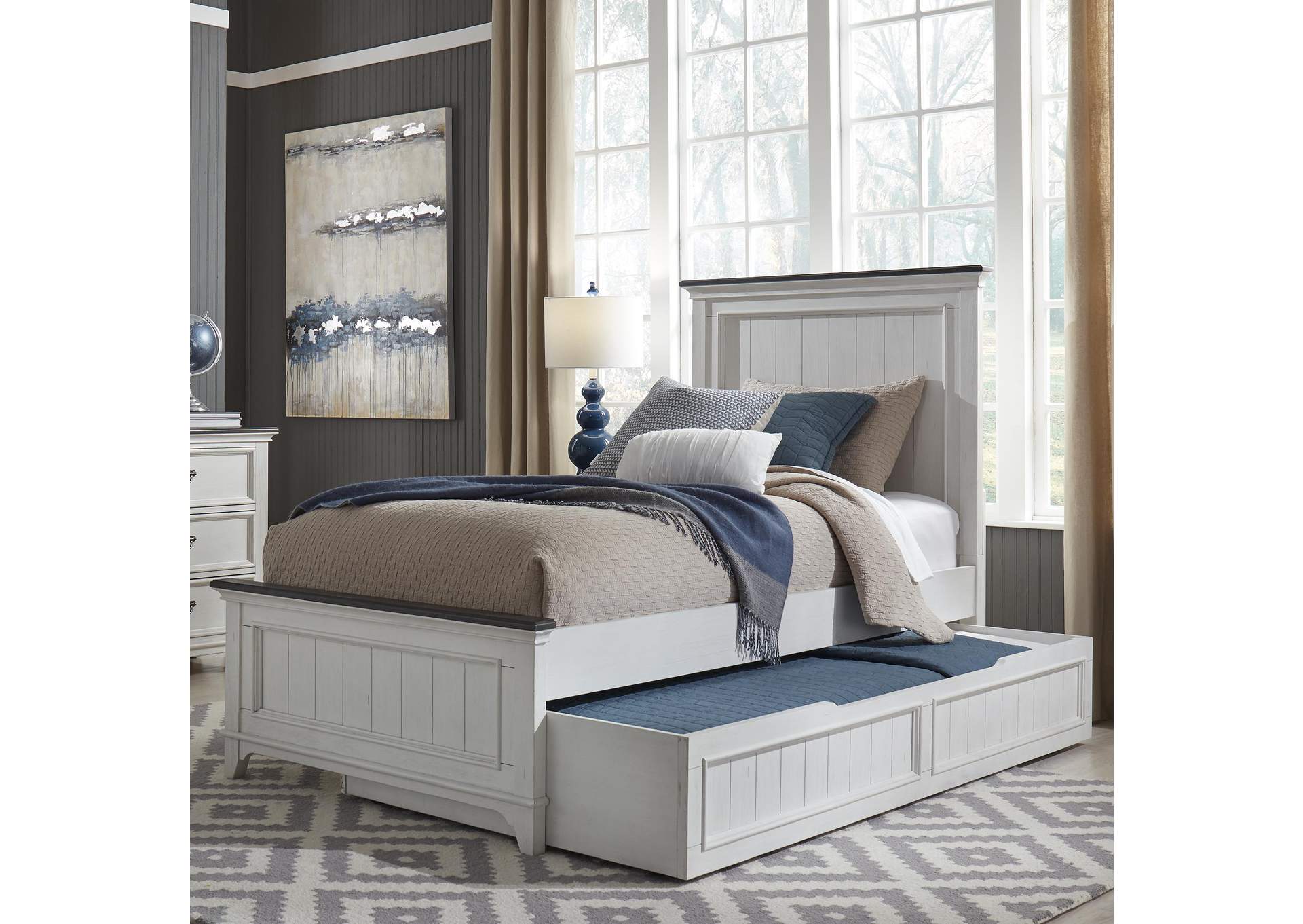 Allyson Park Full Trundle Bed,Liberty