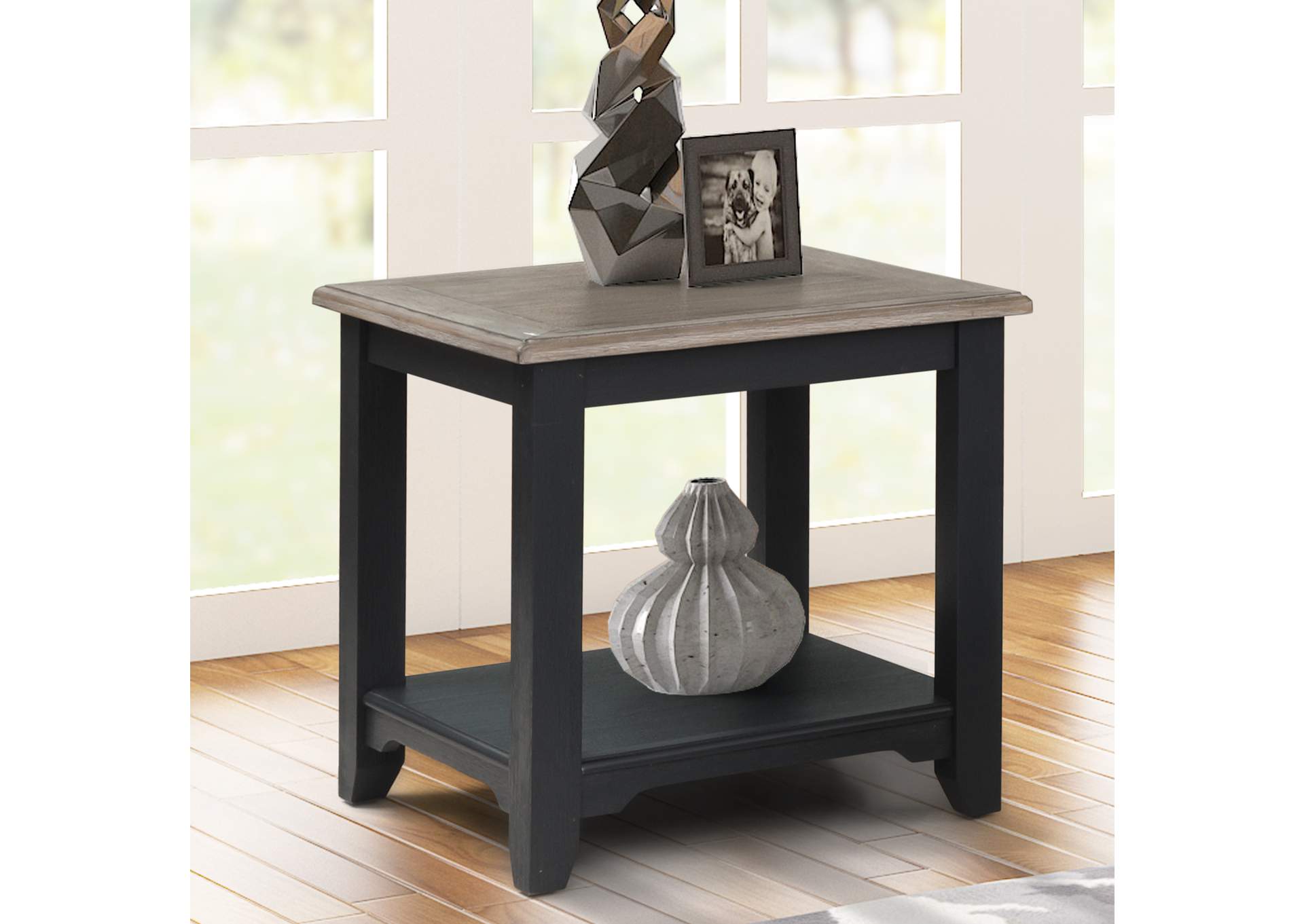 Summerville End Table - Navy,Liberty