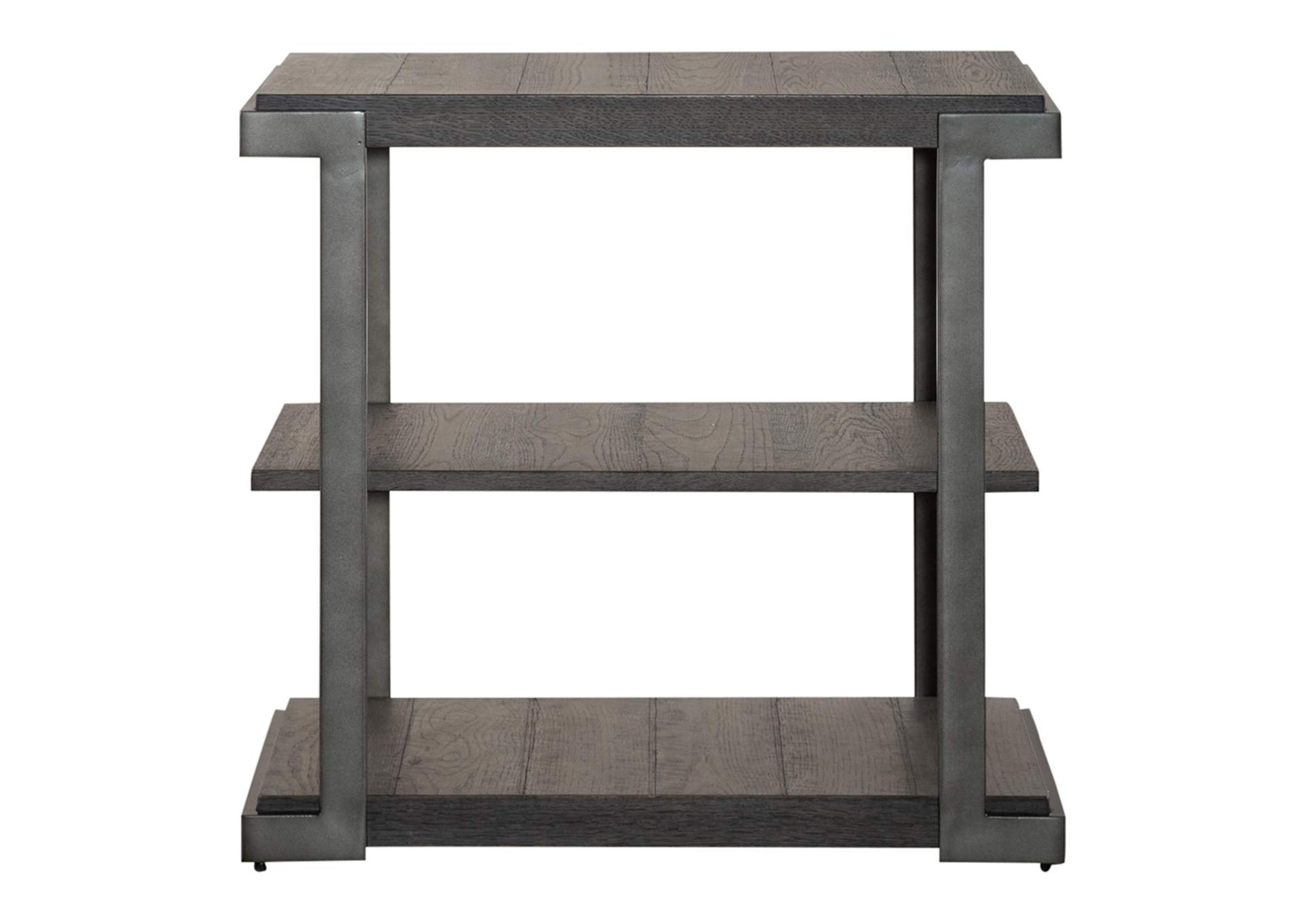 Modern View Tiered End Table,Liberty