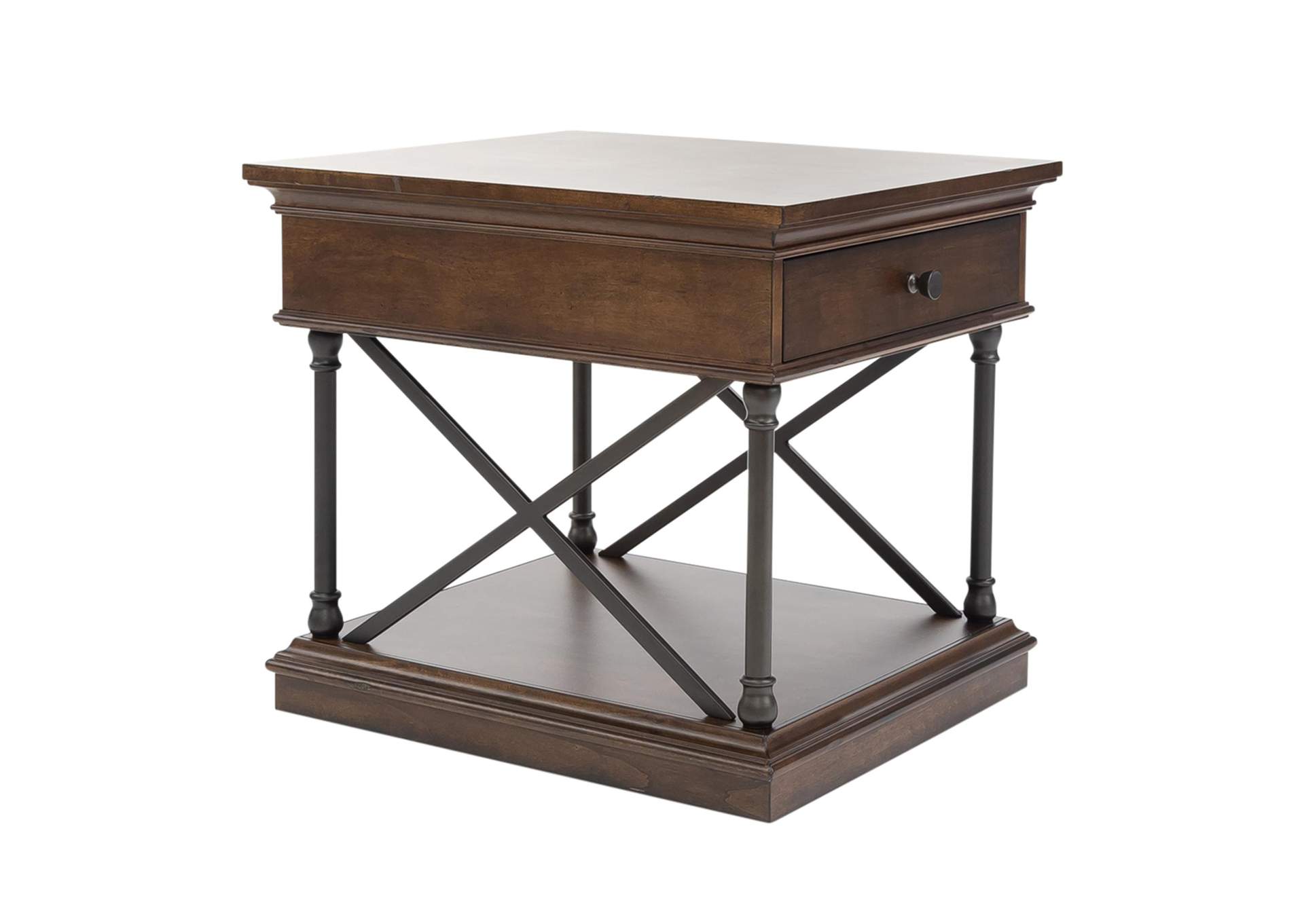 Tribeca Drawer End Table,Liberty