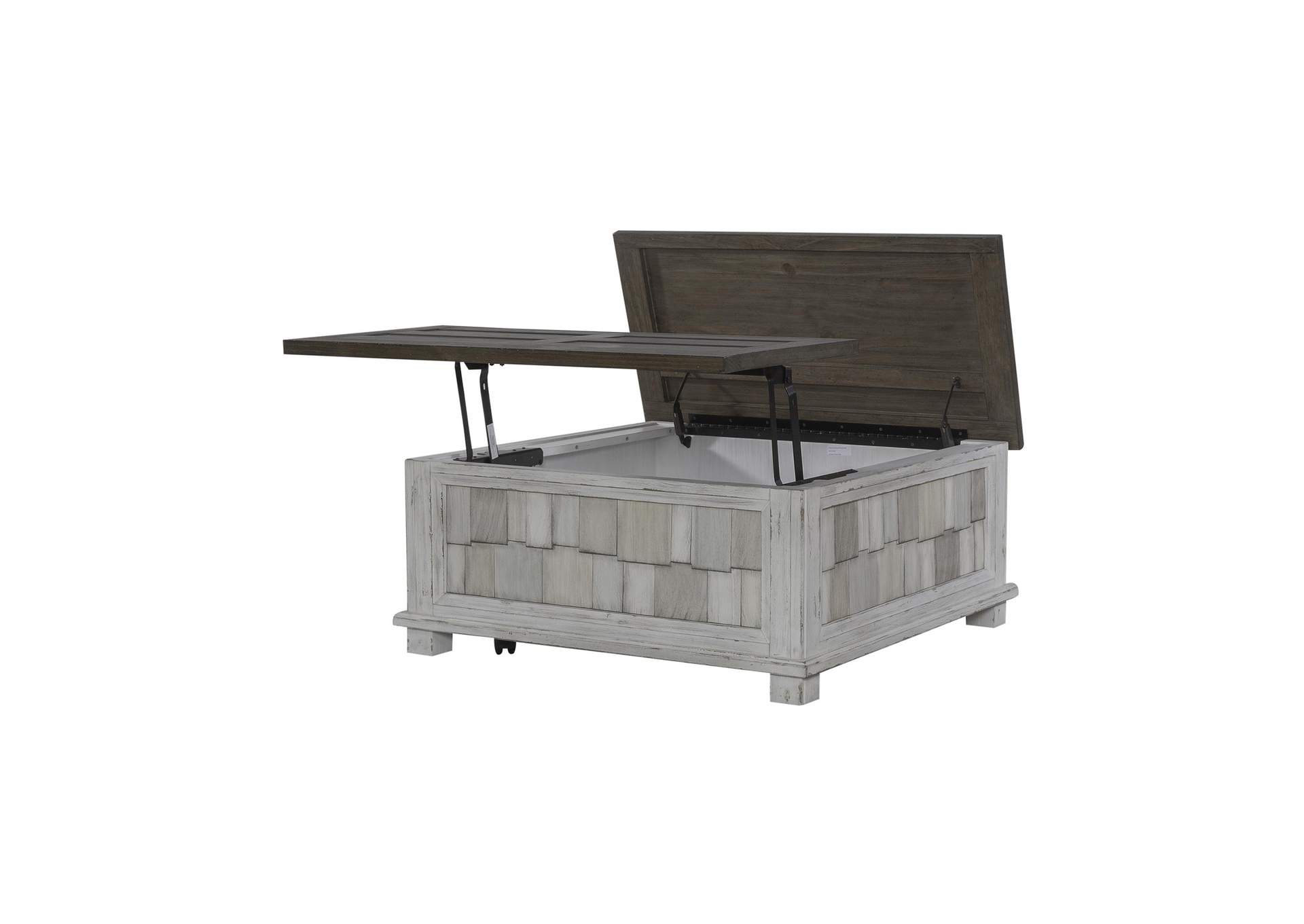 River Place Lift Top Storage Cocktail Table,Liberty