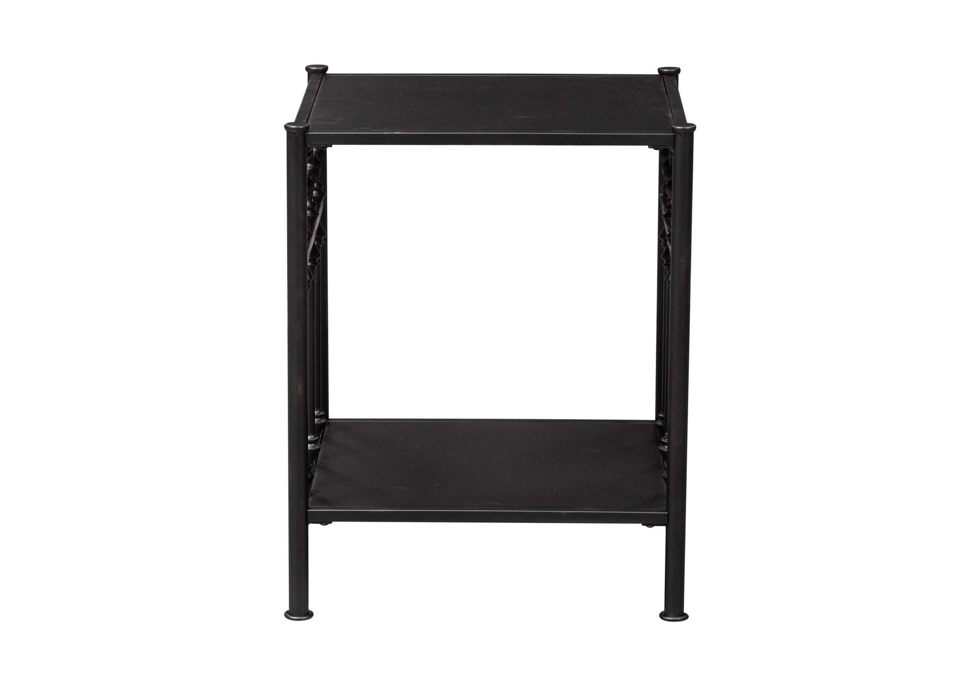 Vintage Series Open Nightstand - Black,Liberty