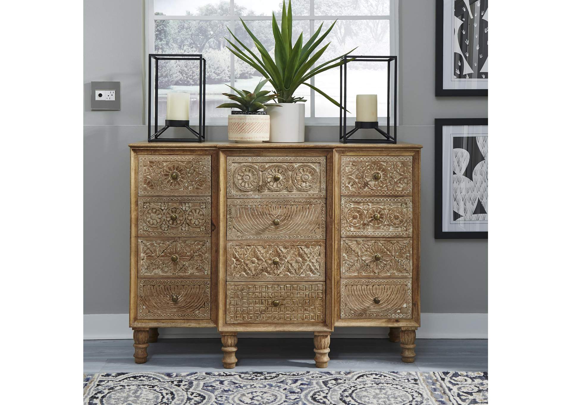 Montrose 12 Drawer Accent Cabinet,Liberty