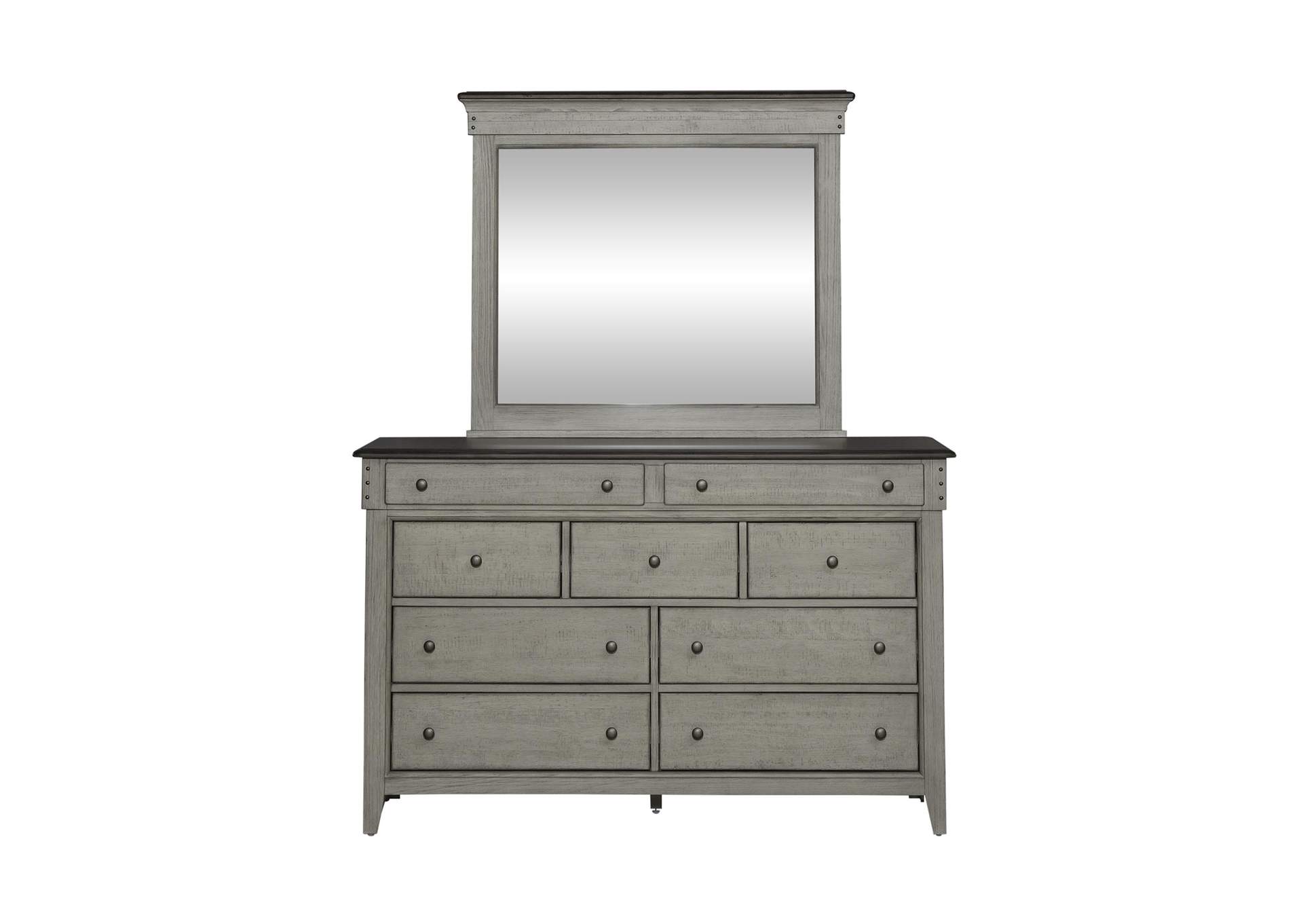 Ivy Hollow Dresser & Mirror,Liberty