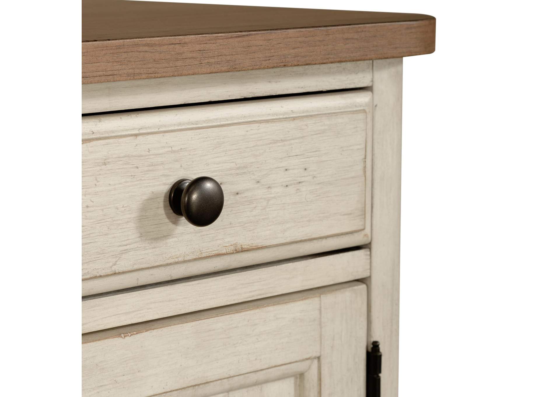 Farmhouse Reimagined Door Credenza,Liberty