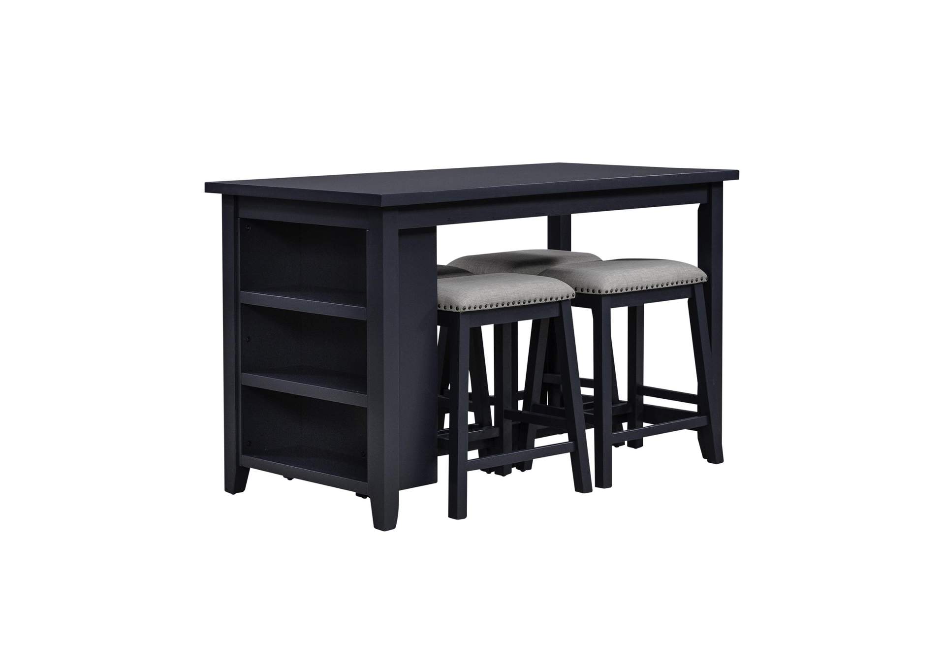 Brook Creek 5 Pc Counter Set - Navy,Liberty