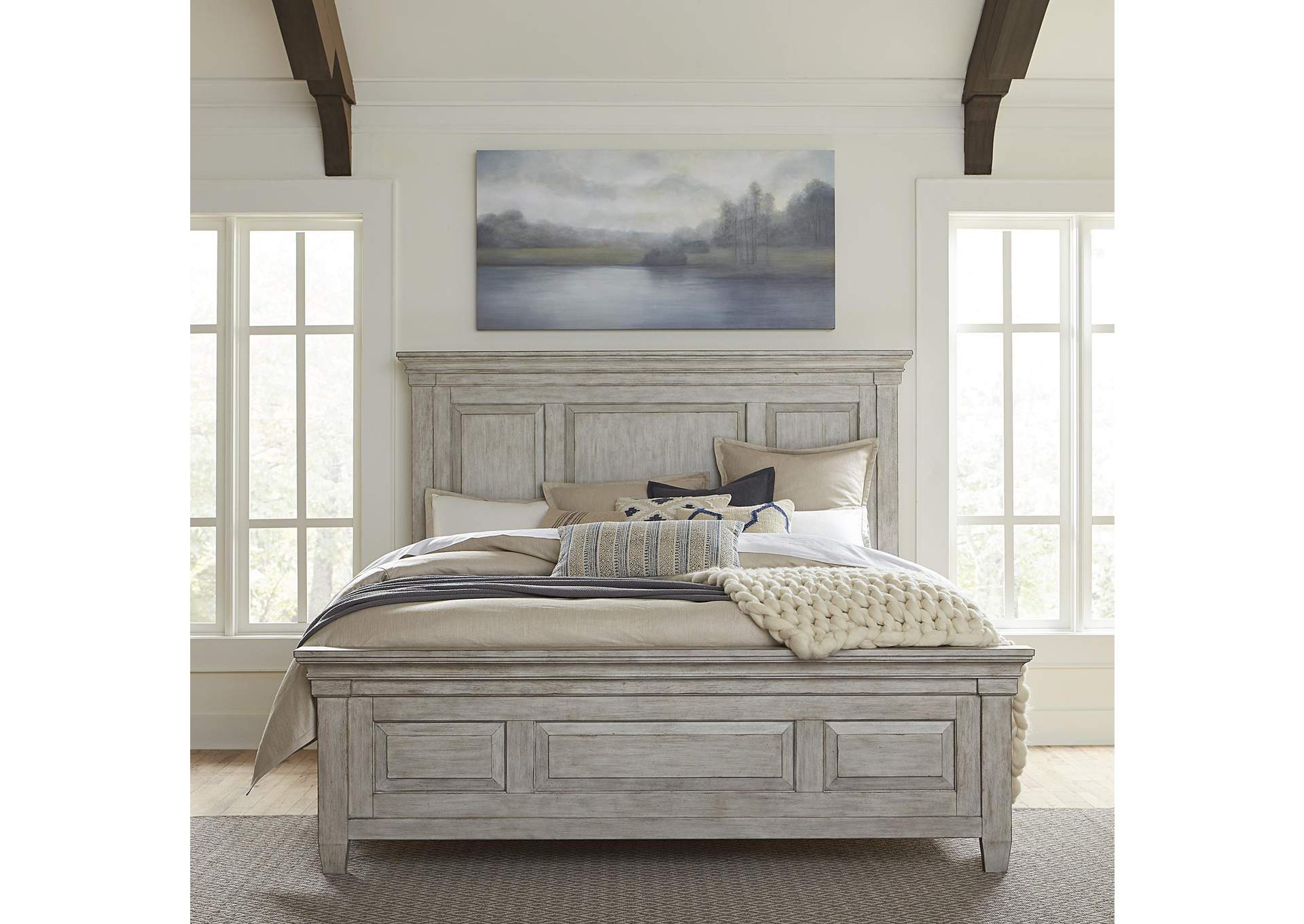 Heartland California King Panel Bed,Liberty