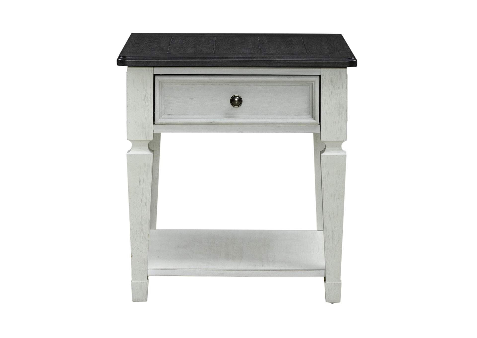 Allyson Park Drawer End Table,Liberty