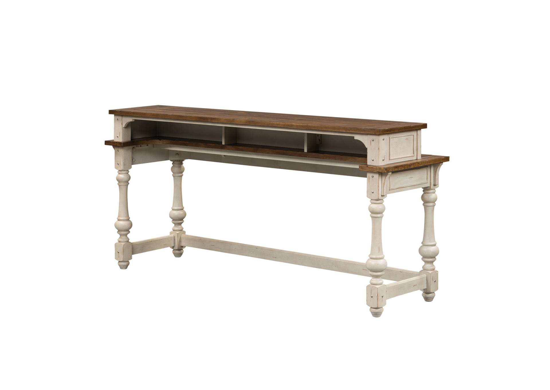 Morgan Creek Console Bar Table,Liberty