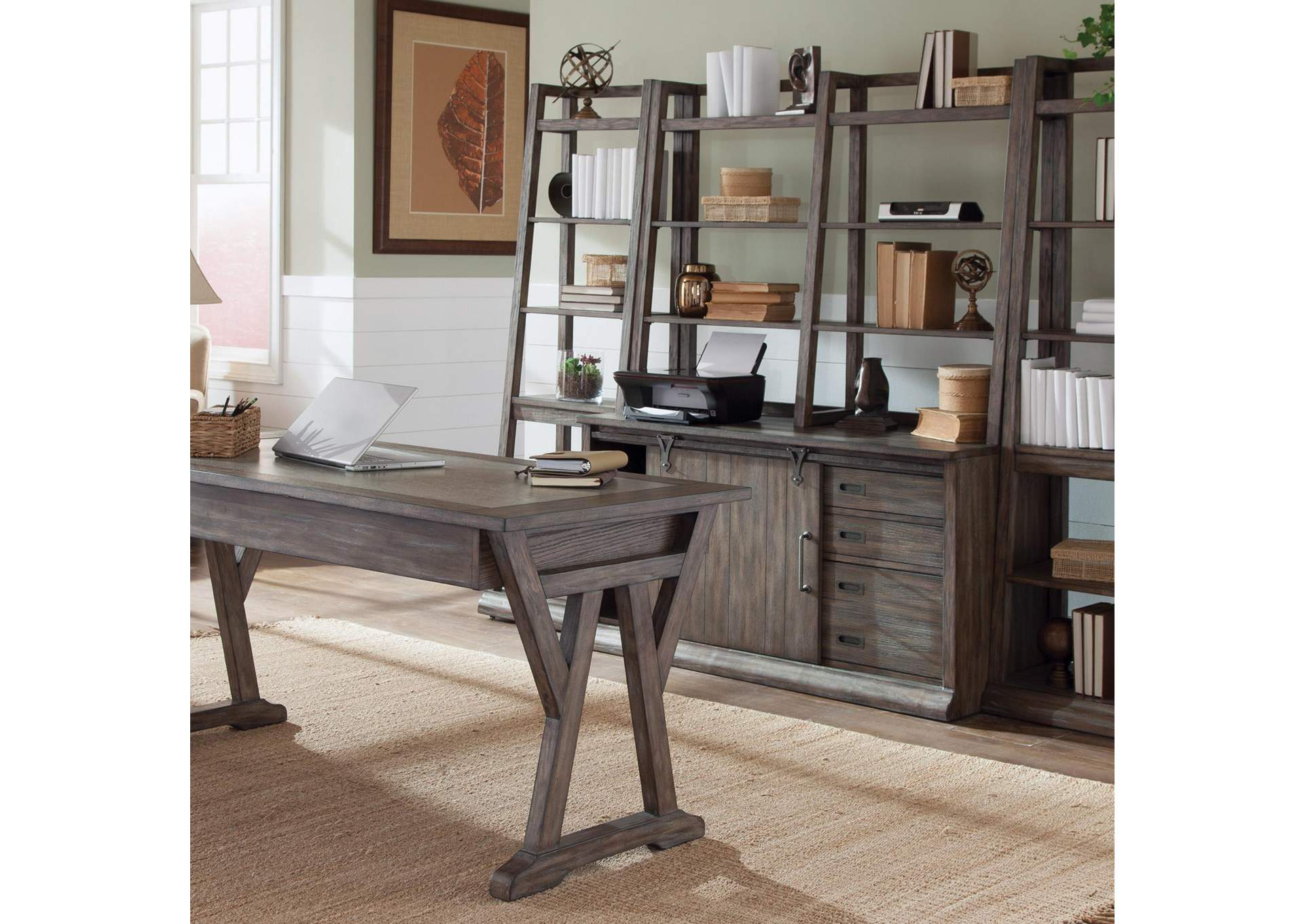 Stone Brook 5 Piece Desk,Liberty