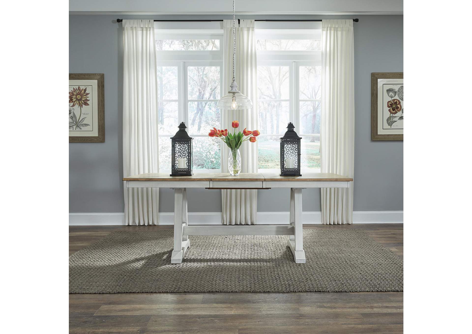 Lindsey Farm Trestle Table,Liberty