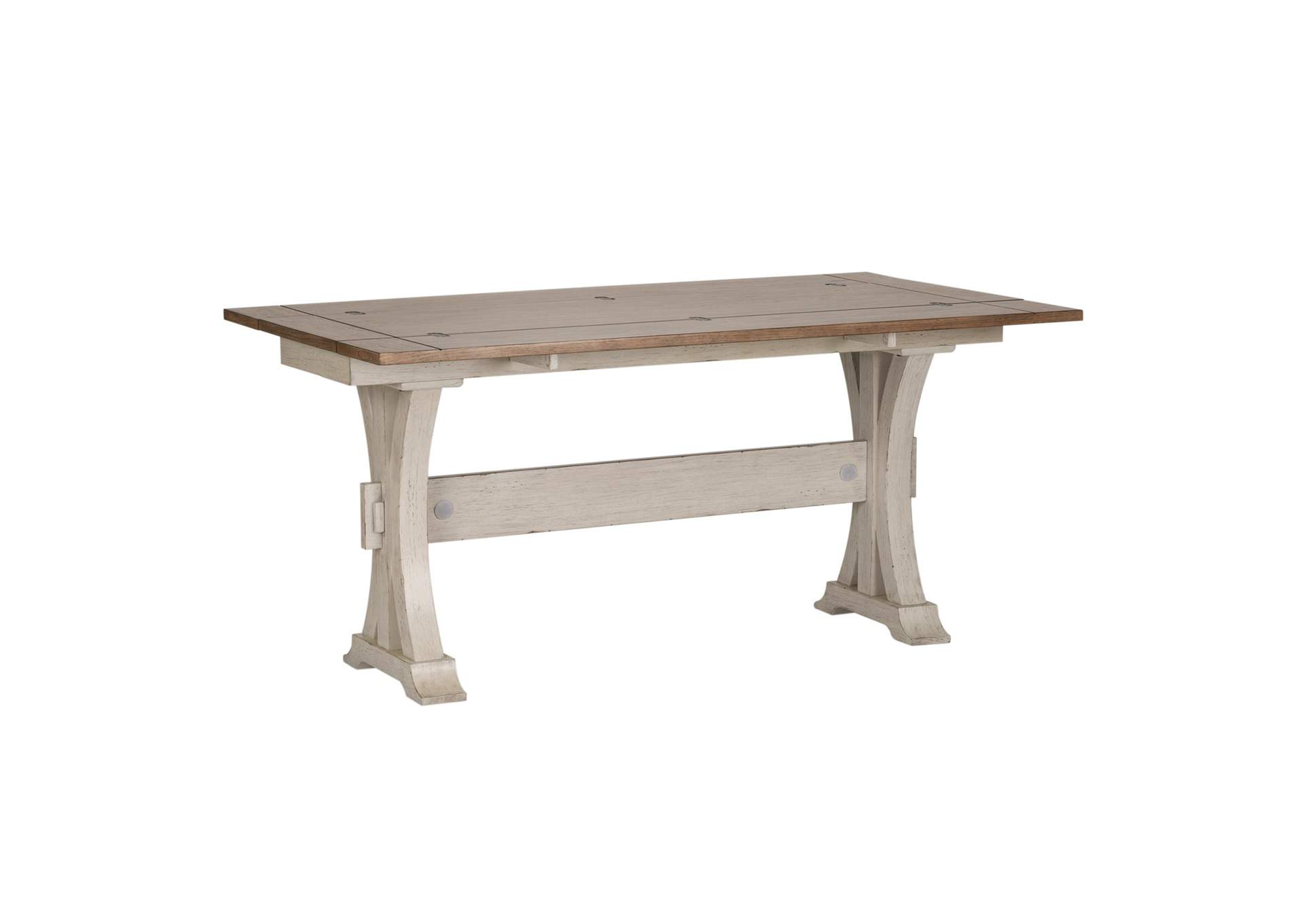 Farmhouse Reimagined Flip Lid Sofa Table,Liberty