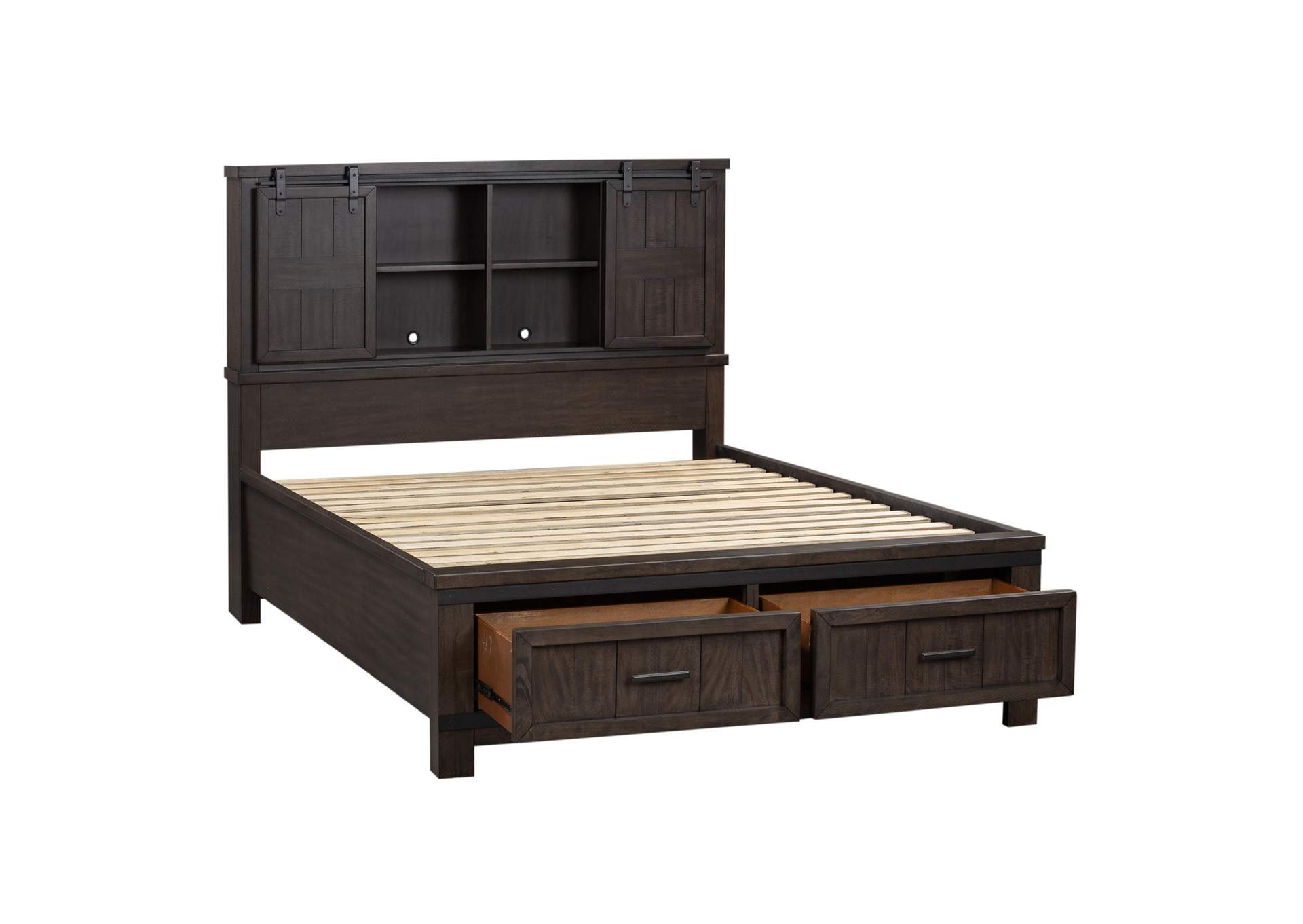 Thornwood Hills King Bookcase Bed,Liberty