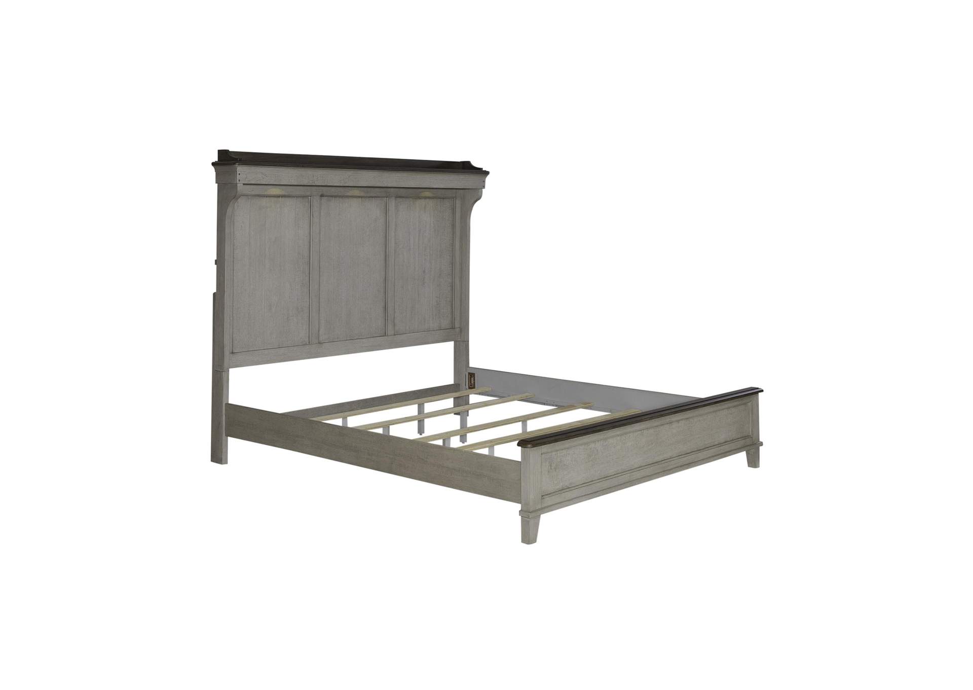 Ivy Hollow King Mantle Bed,Liberty