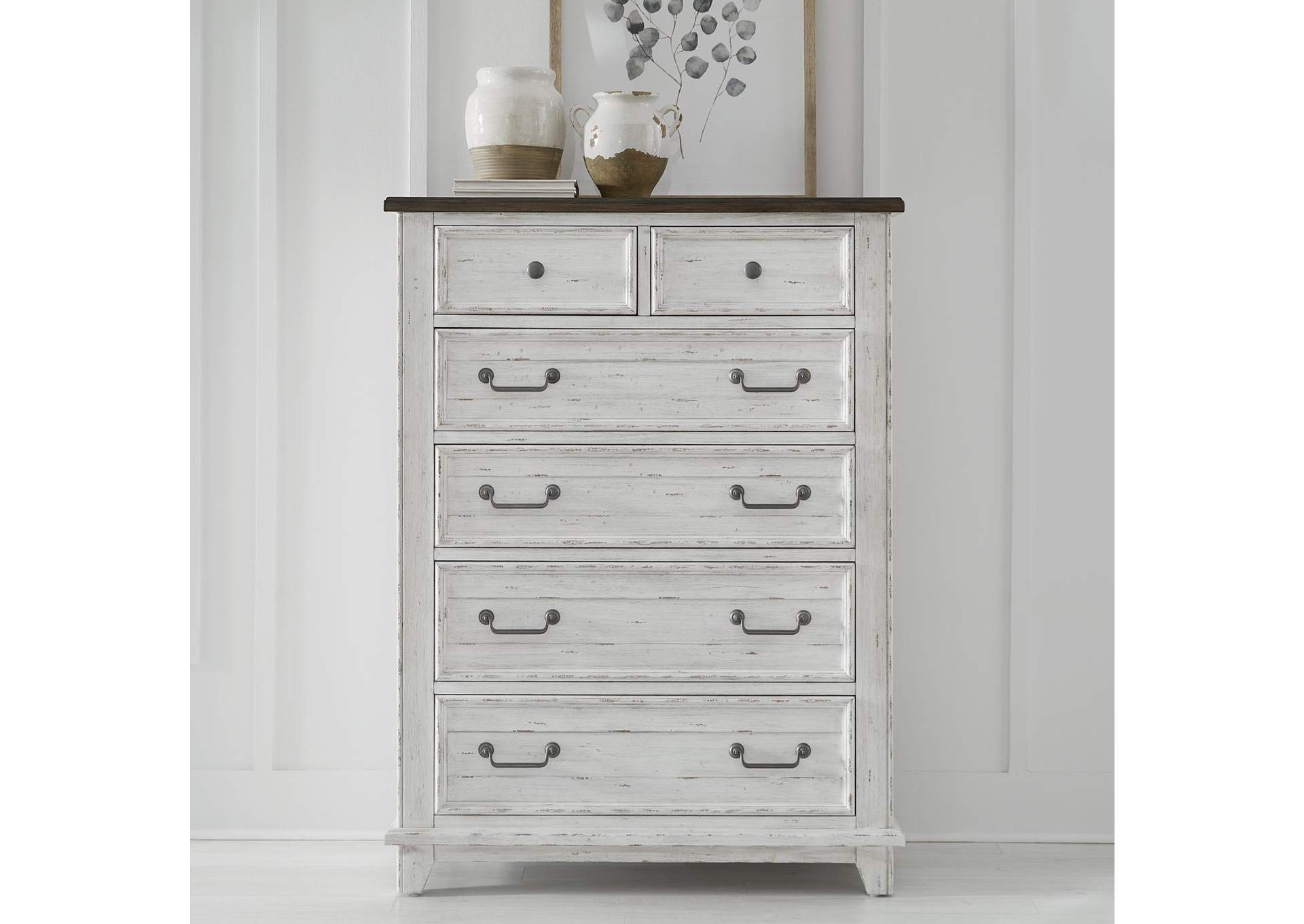 River Place 6 Drawer Chest,Liberty