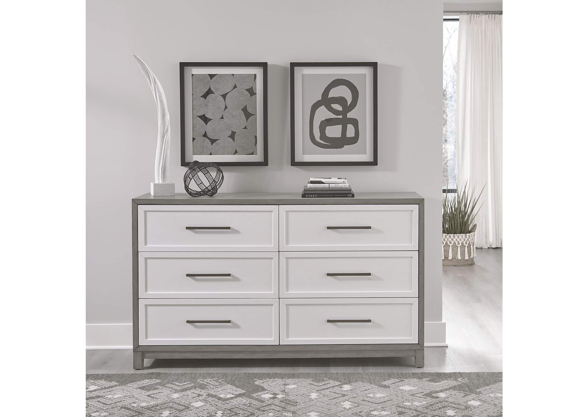 Palmetto Heights 6 Drawer Dresser,Liberty