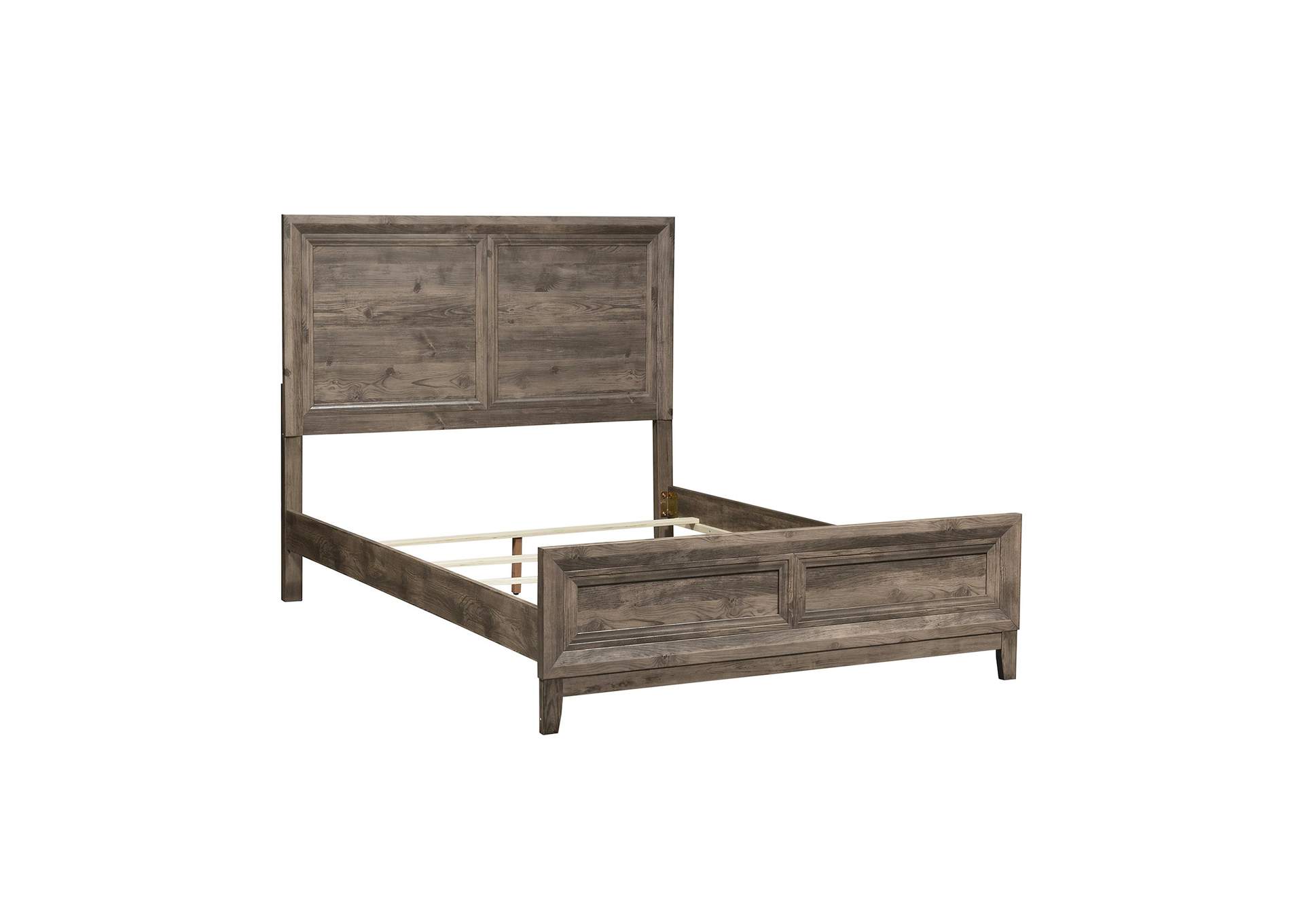 Ridgecrest King Panel Bed, Dresser & Mirror, Chest,Liberty