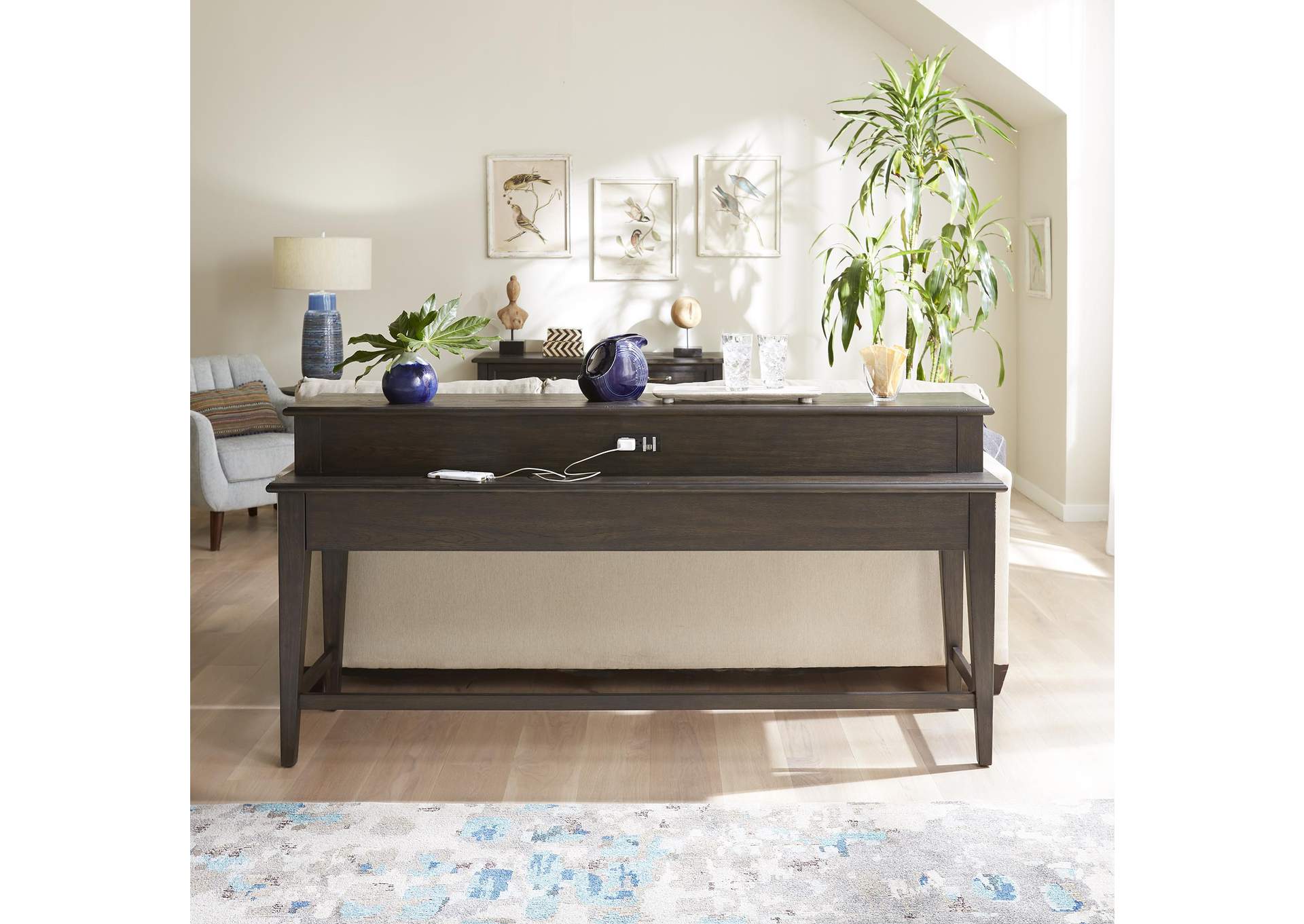 Mill Creek Console Bar Table,Liberty