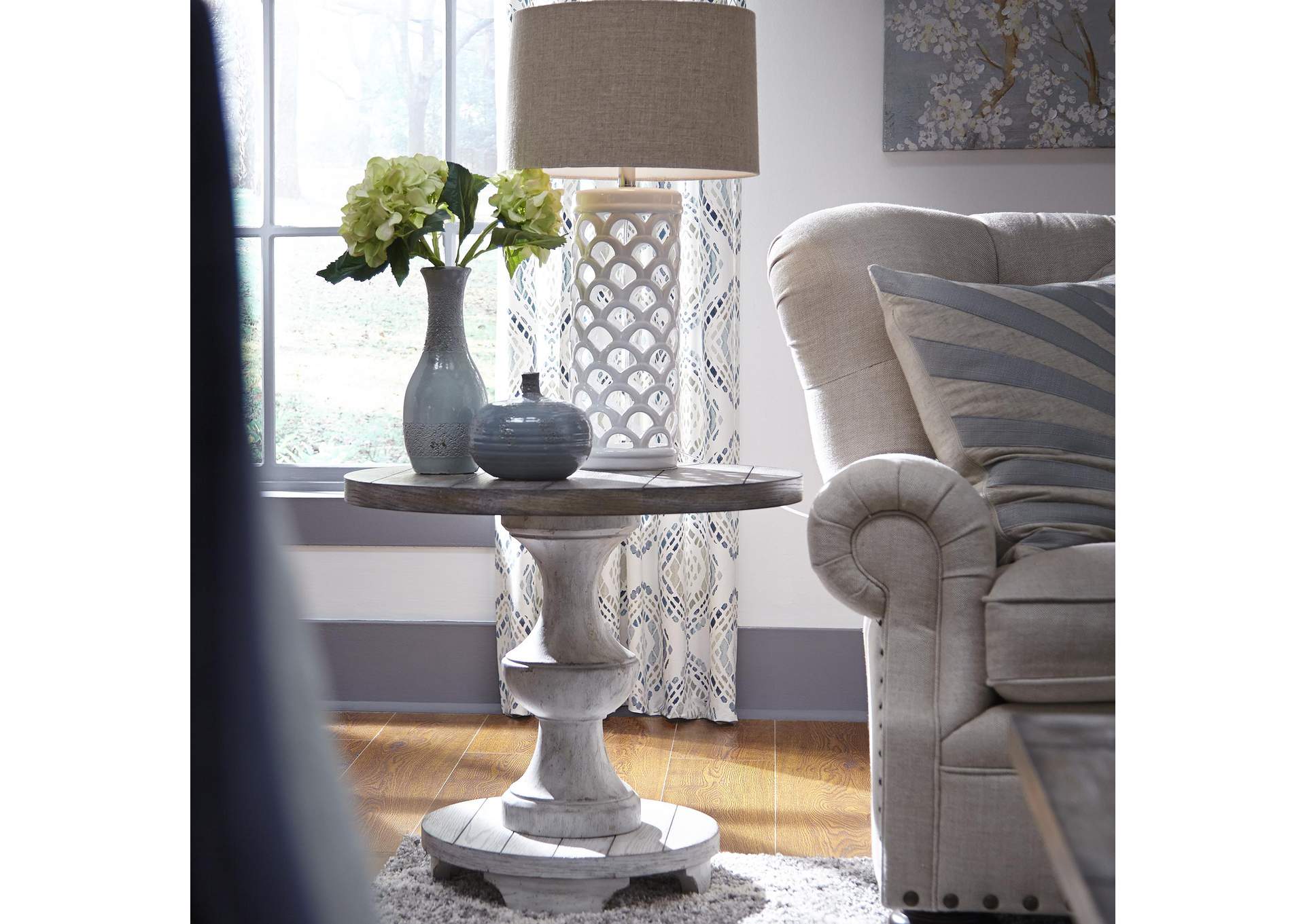 Sedona Round End Table,Liberty