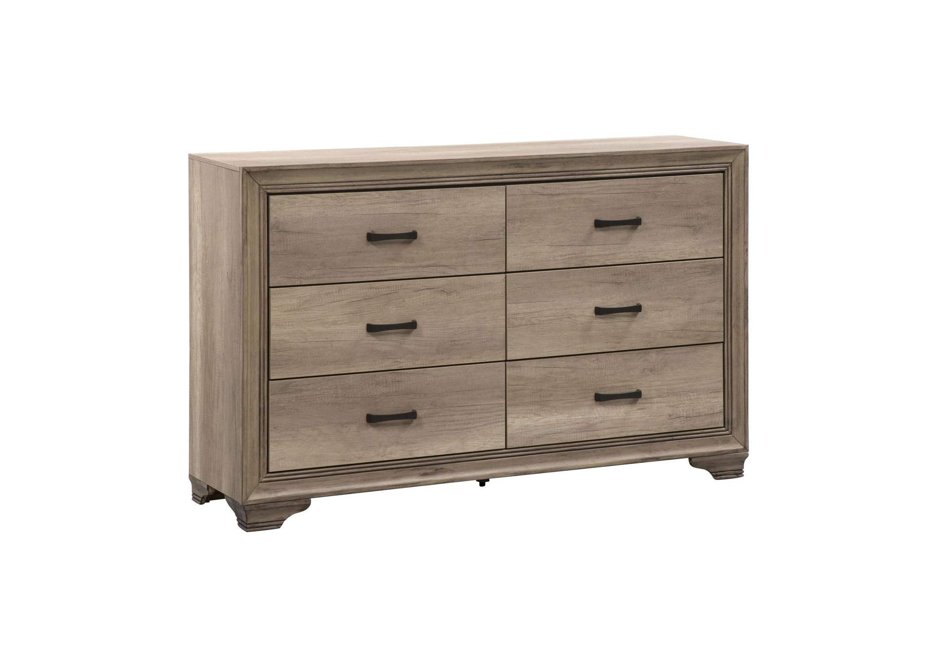 Sun Valley 6 Drawer Dresser,Liberty