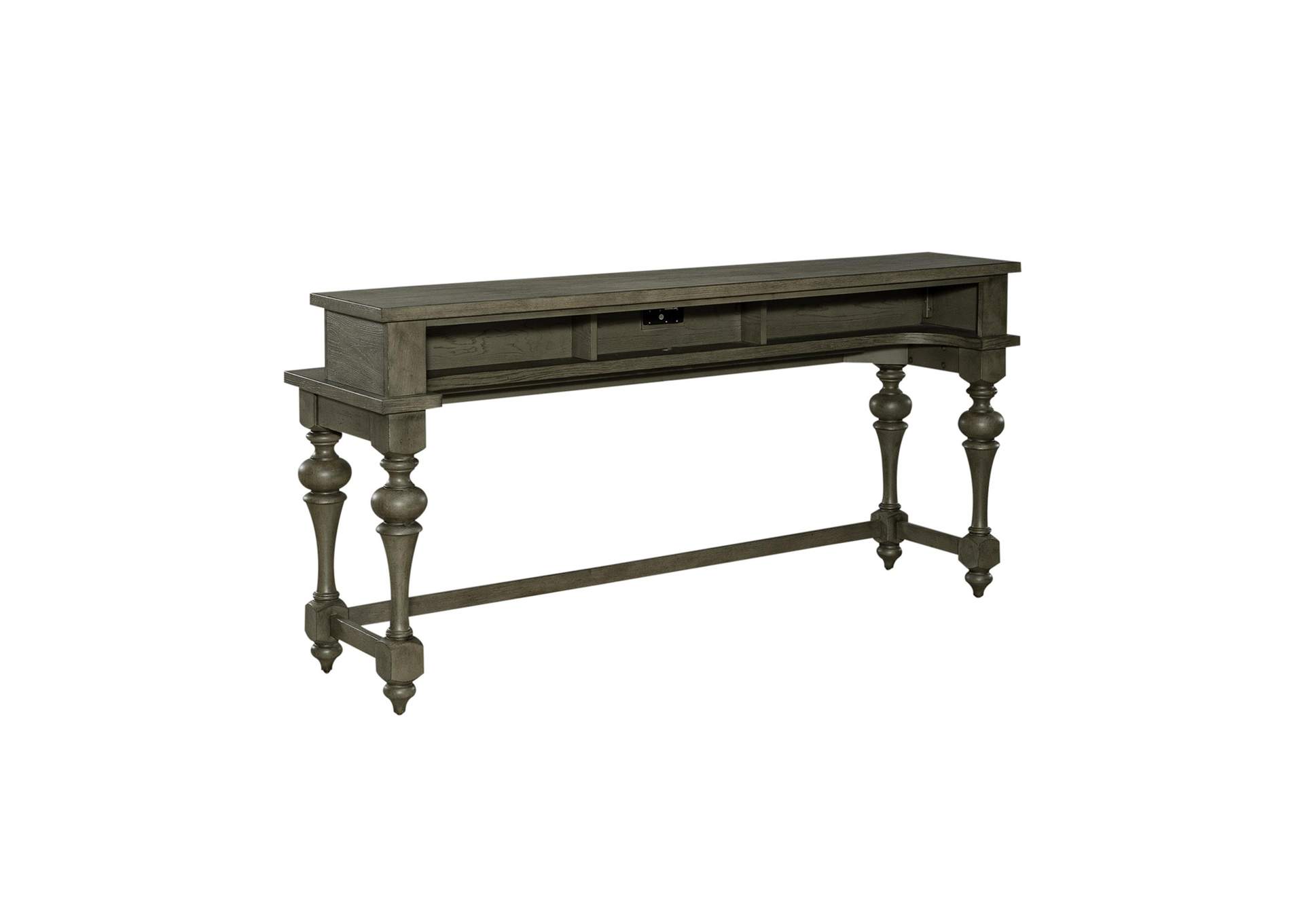 Americana Farmhouse Console Bar Table,Liberty