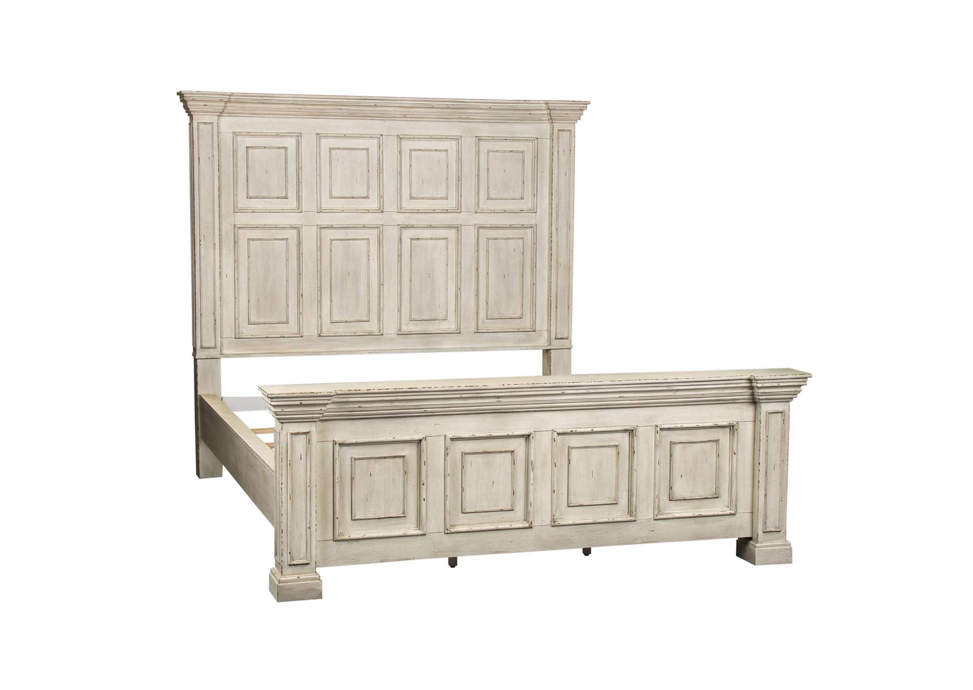 Big Valley King Panel Bed,Liberty