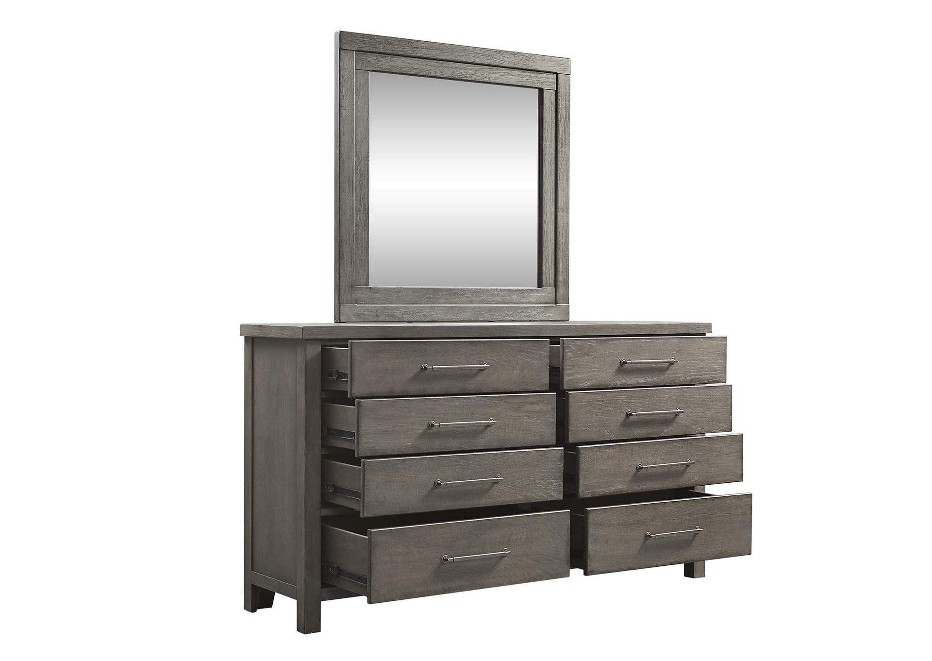 Modern Farmhouse Dresser & Mirror,Liberty