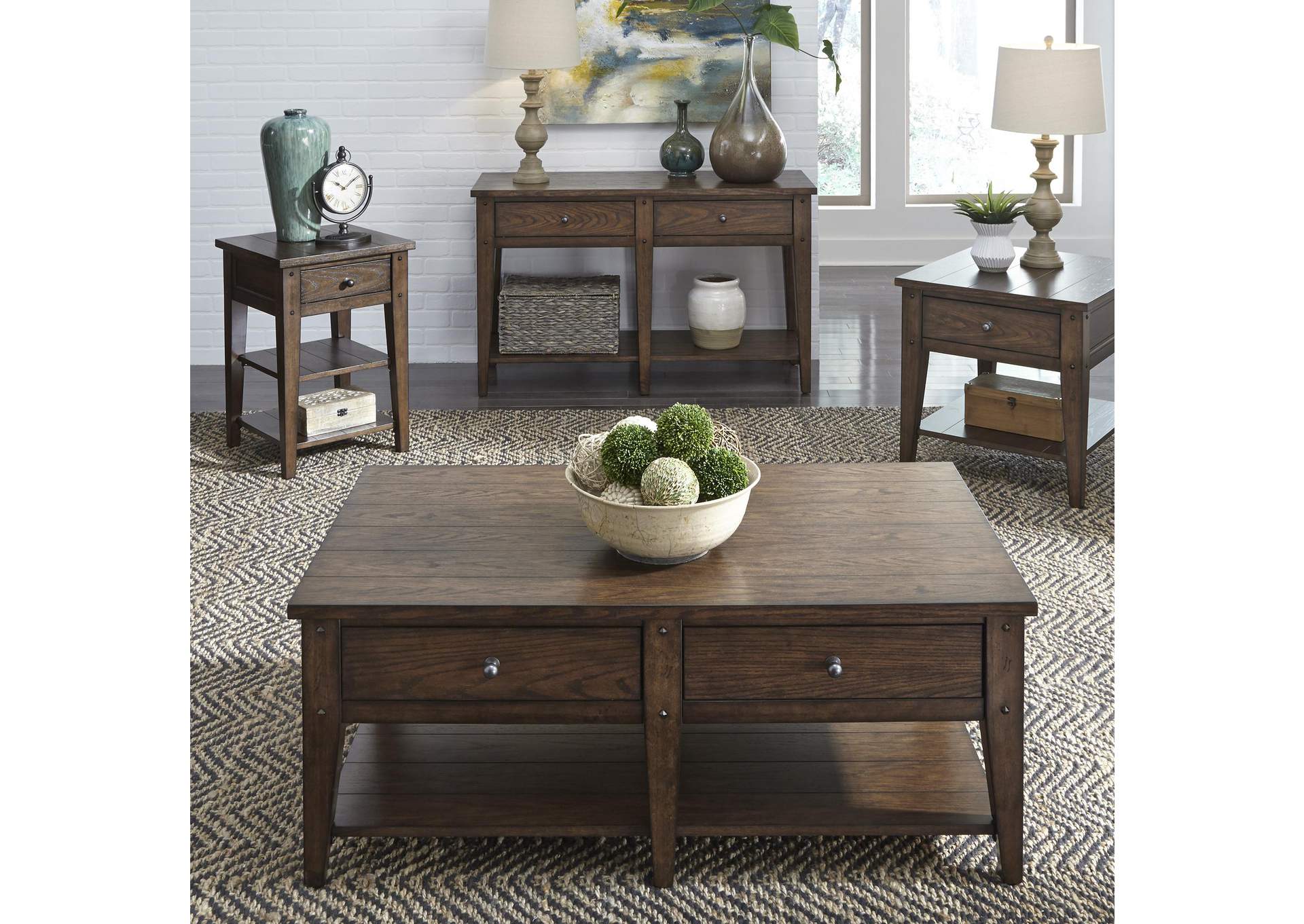 Lake House Sofa Table,Liberty