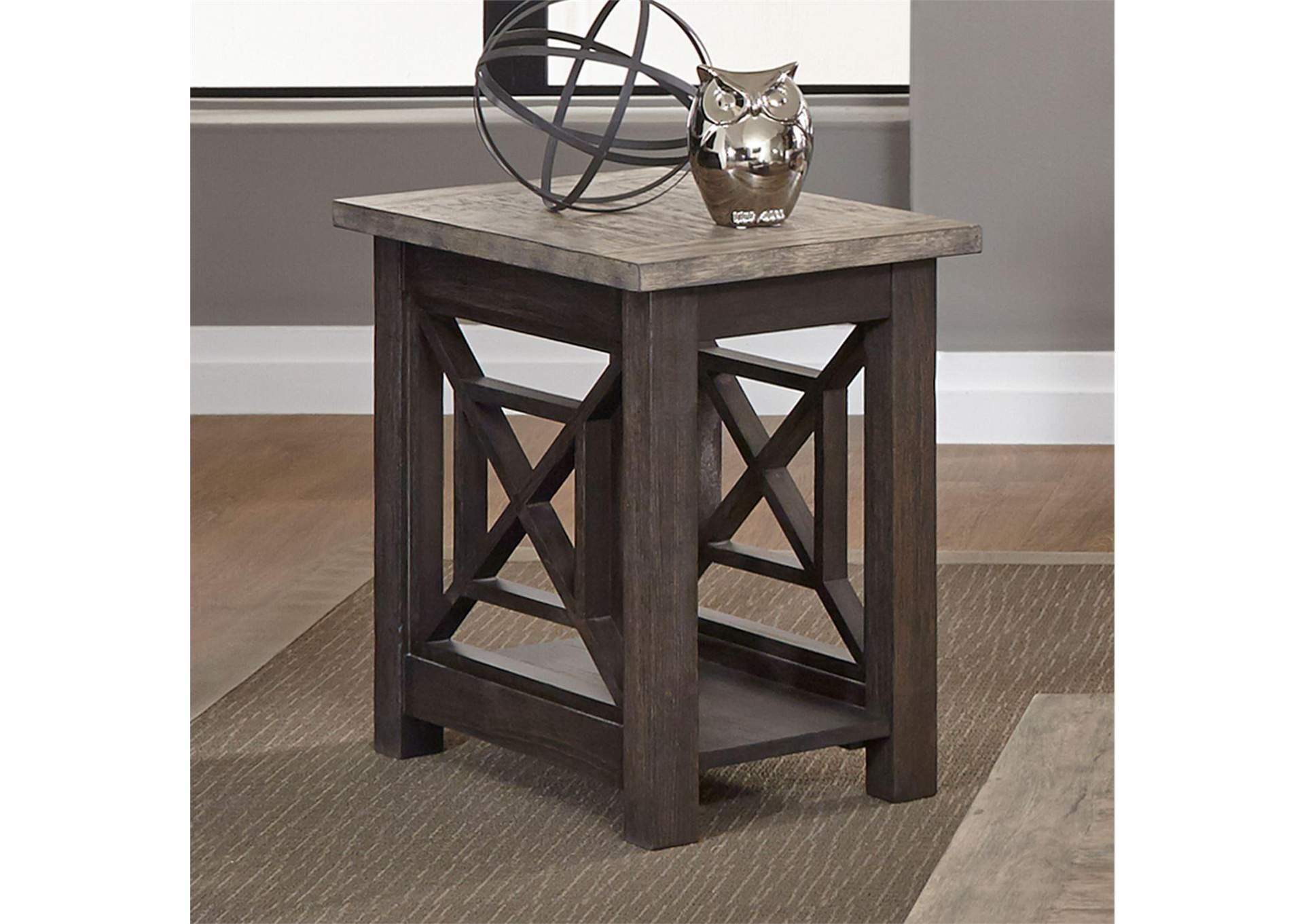 Heatherbrook Chair Side Table,Liberty