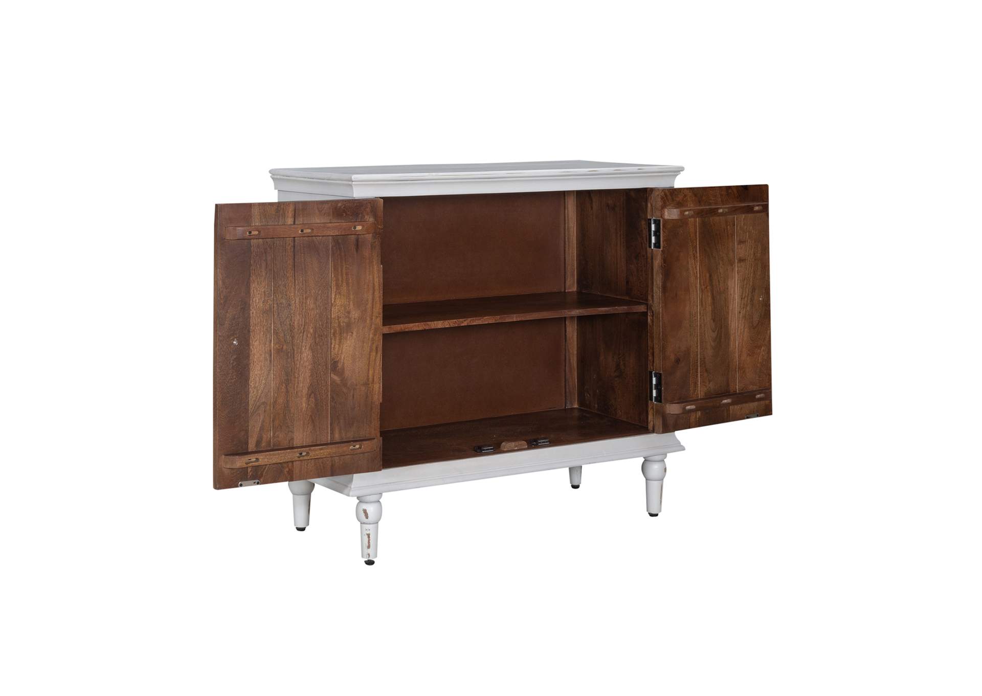 French Quarter 2 Door Accent Cabinet,Liberty