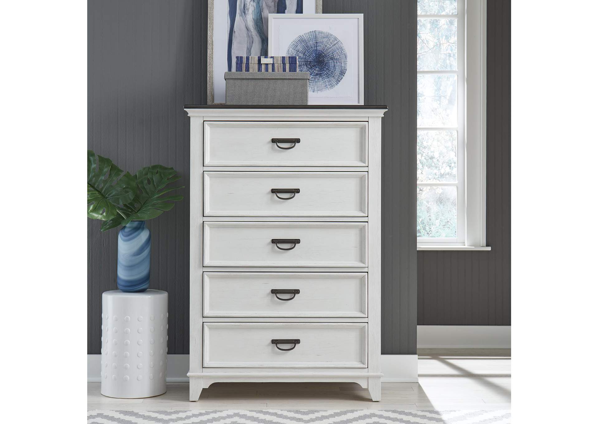 Allyson Park 5 Drawer Chest,Liberty